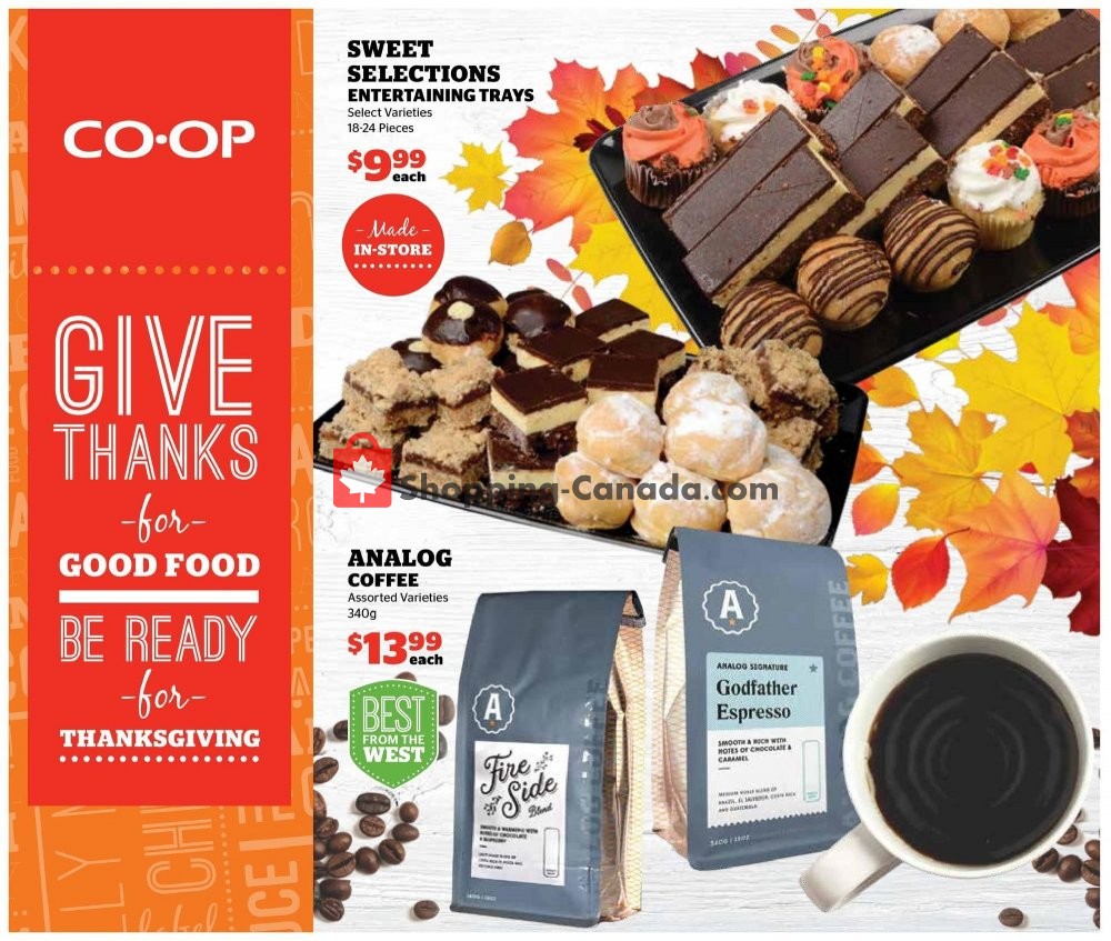 Calgary Co-op flyer from Thursday October 3, 2019 to Wednesday October 9, 2019 - page 1