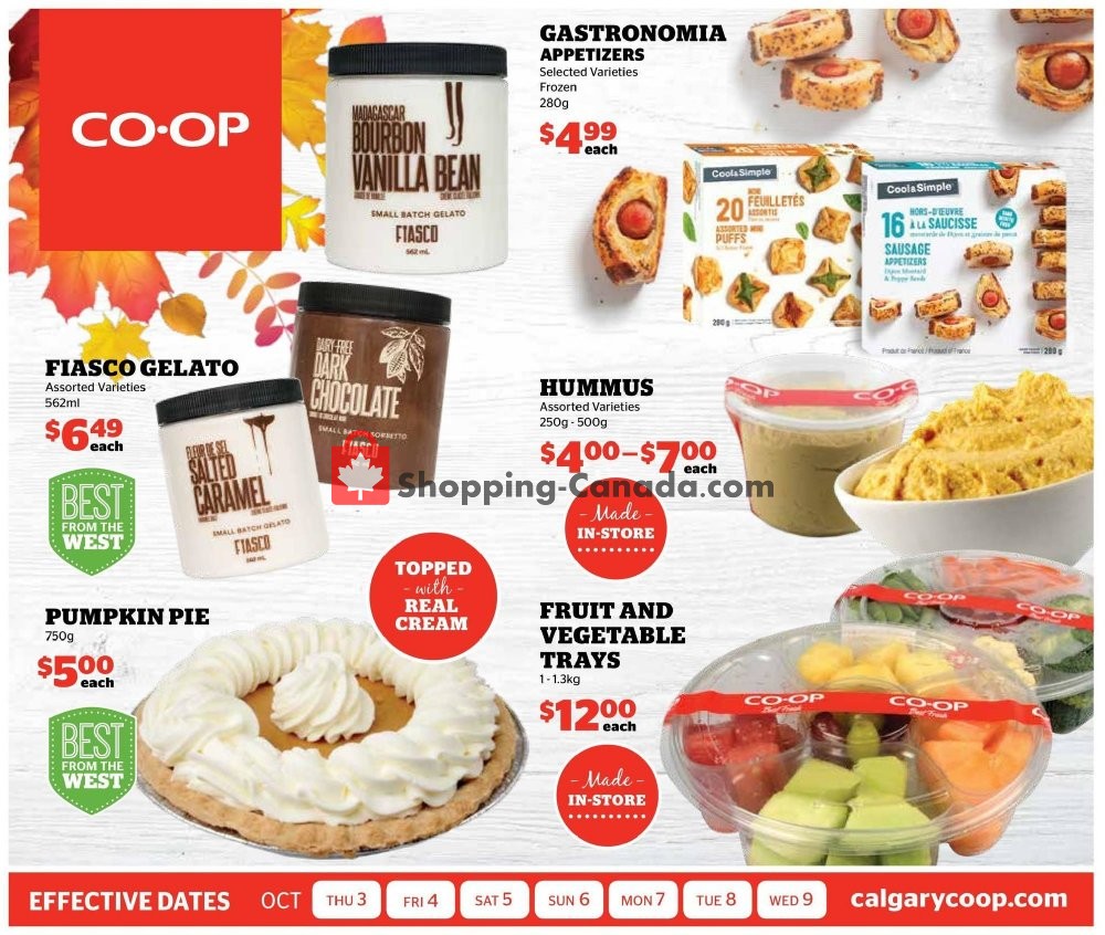 Calgary Co-op flyer from Thursday October 3, 2019 to Wednesday October 9, 2019 - page 4