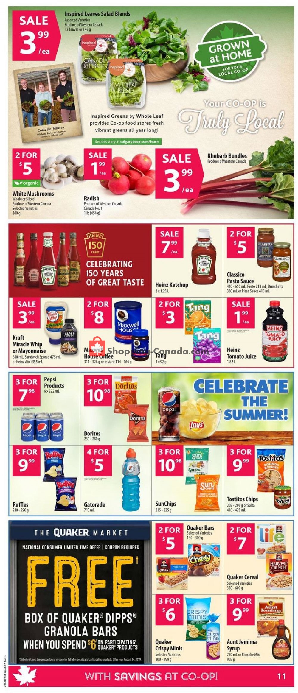 Calgary Co-op flyer from Thursday June 27, 2019 to Wednesday July 3, 2019 - page 14
