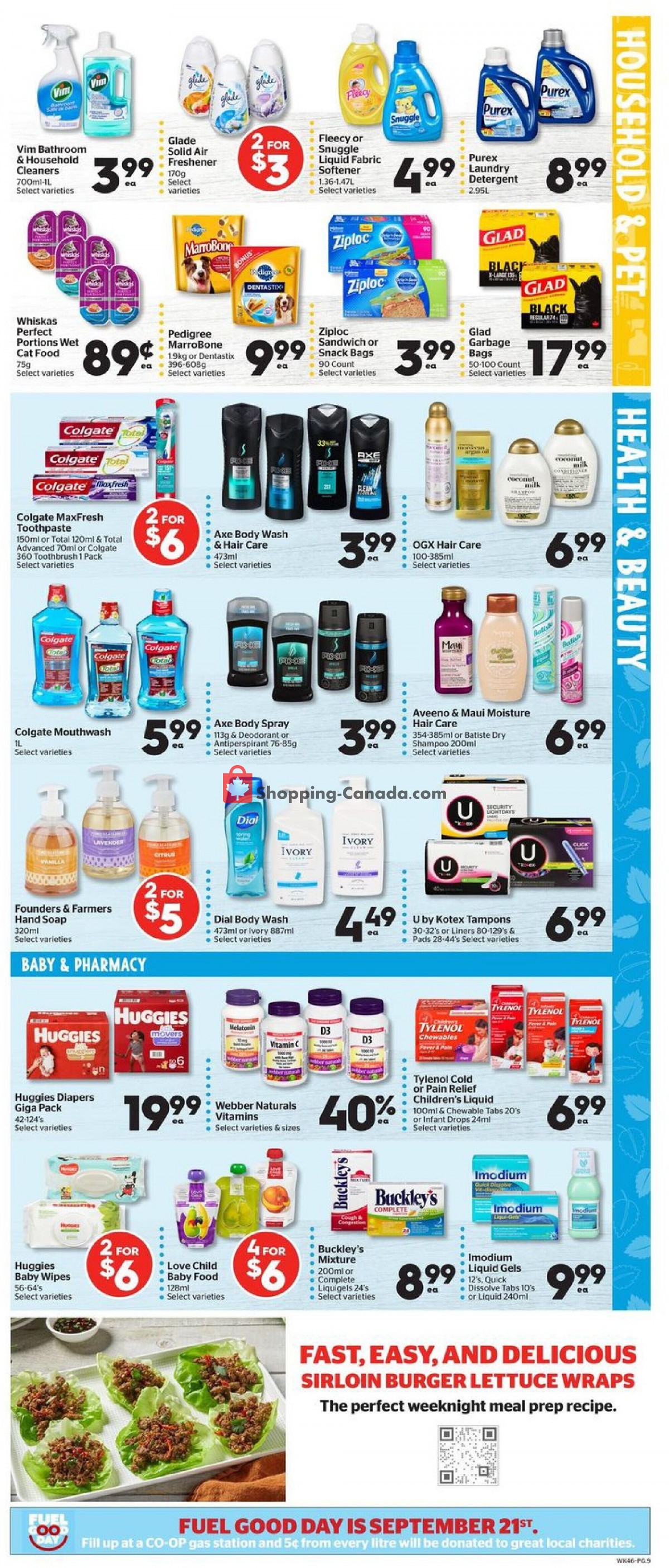 Calgary Co-op flyer from Thursday September 16, 2021 to Wednesday September 22, 2021 - page 13