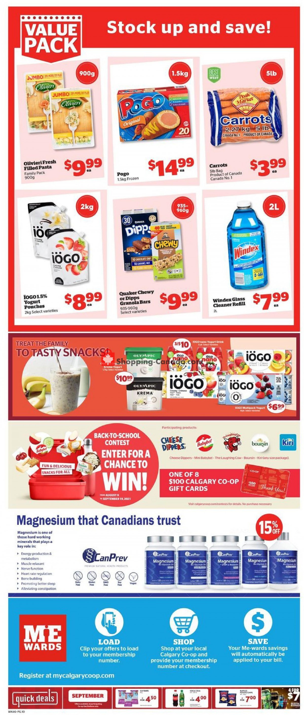 Calgary Co-op flyer from Thursday September 16, 2021 to Wednesday September 22, 2021 - page 14
