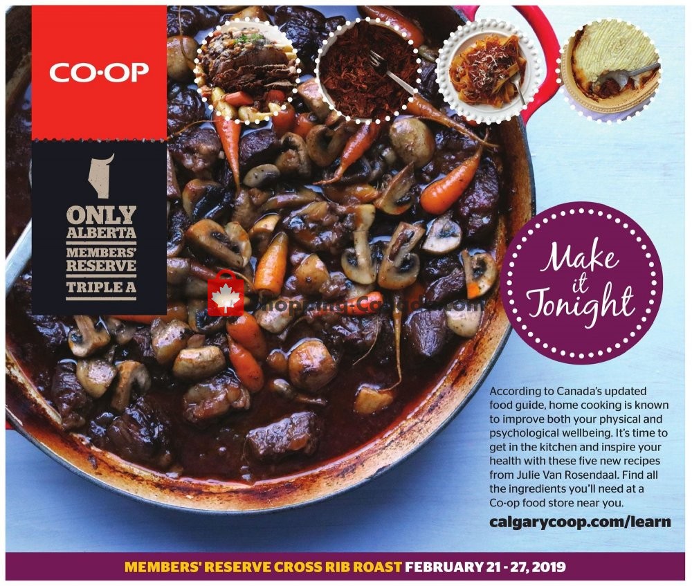 Calgary Co-op flyer from Thursday February 21, 2019 to Wednesday February 27, 2019 - page 1