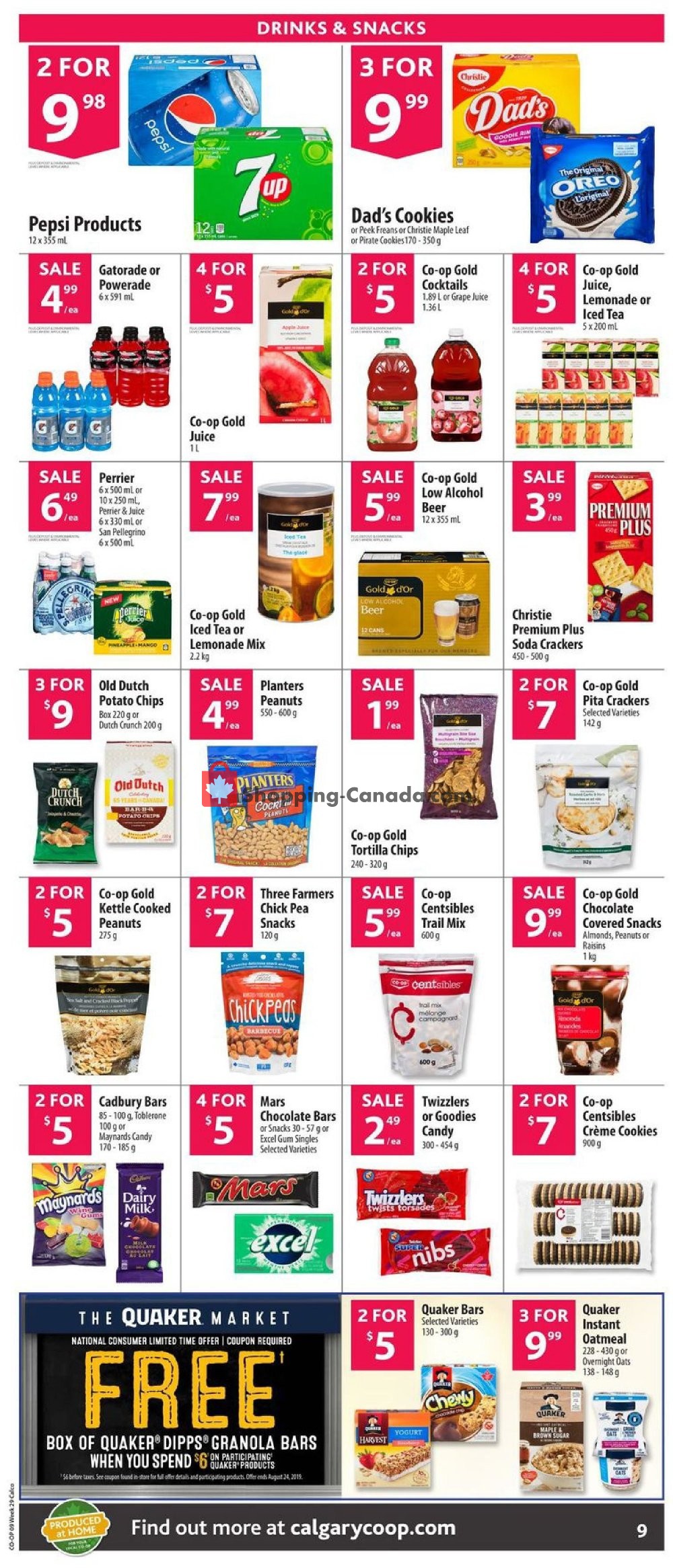 Calgary Co-op flyer from Thursday July 11, 2019 to Wednesday July 17, 2019 - page 10