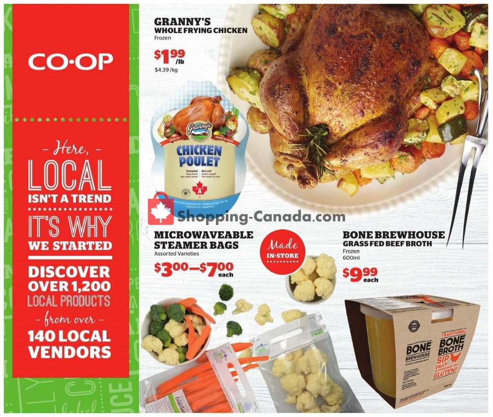 Calgary Co-op flyer from Thursday January 16, 2020 to Wednesday January 22, 2020 - page 1