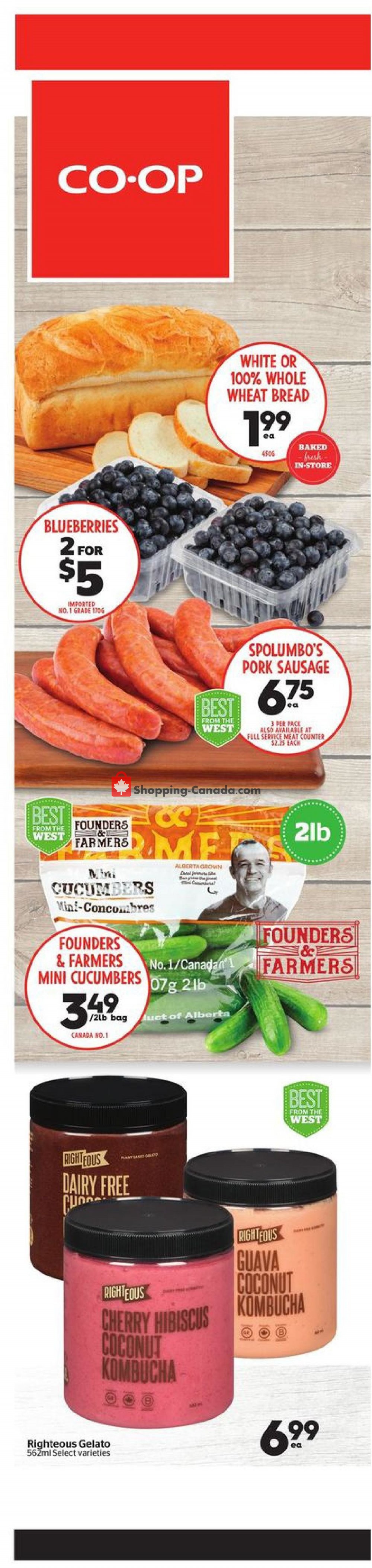 Calgary Co-op flyer from Thursday May 28, 2020 to Wednesday June 3, 2020 - page 1