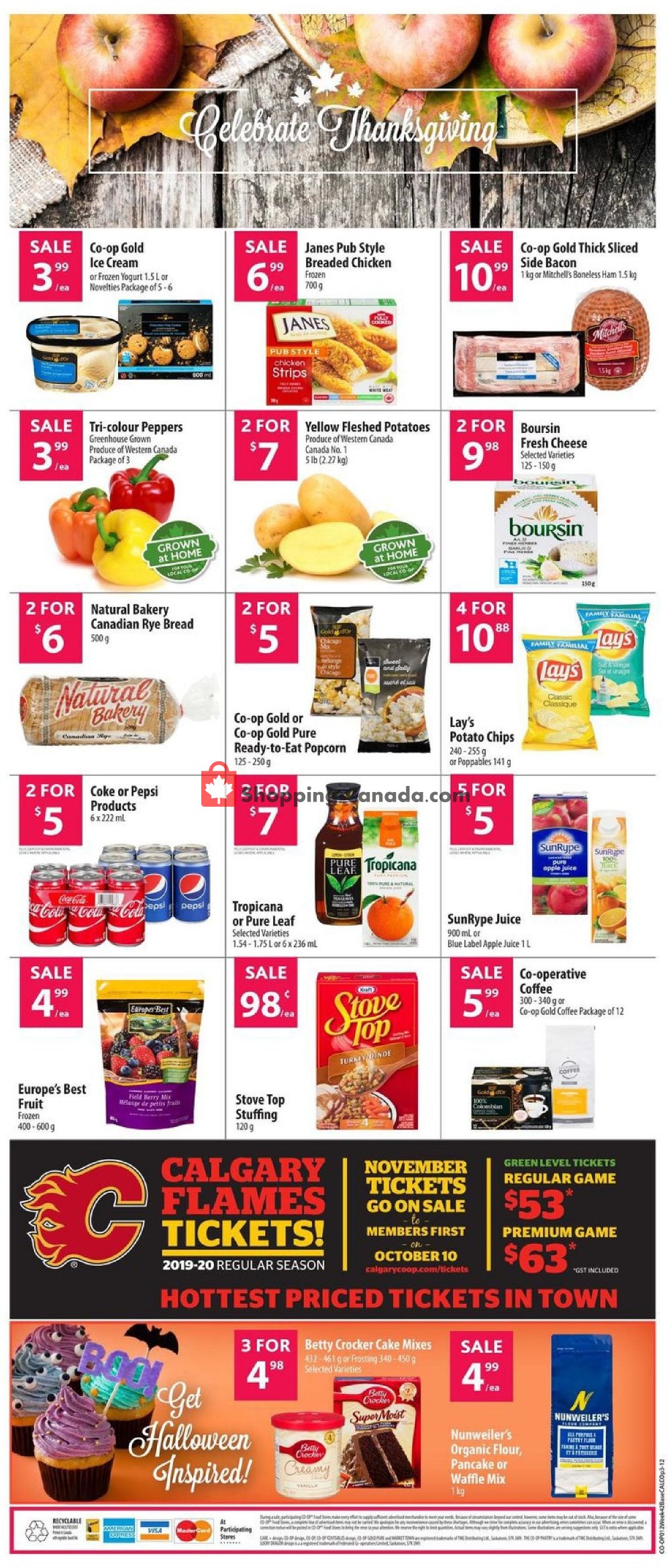 Calgary Co-op flyer from Thursday October 10, 2019 to Wednesday October 16, 2019 - page 2