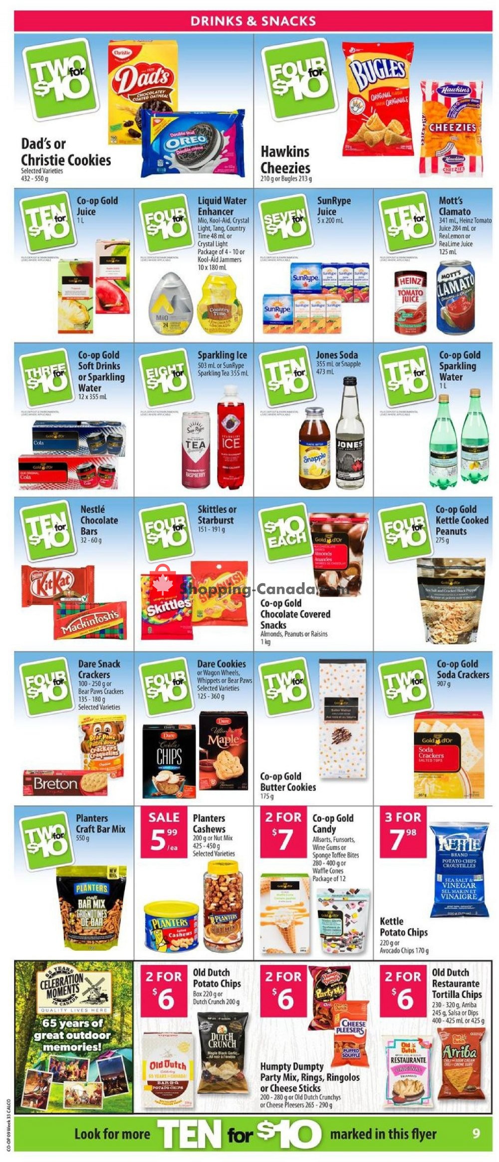Calgary Co-op flyer from Thursday August 8, 2019 to Wednesday August 14, 2019 - page 10