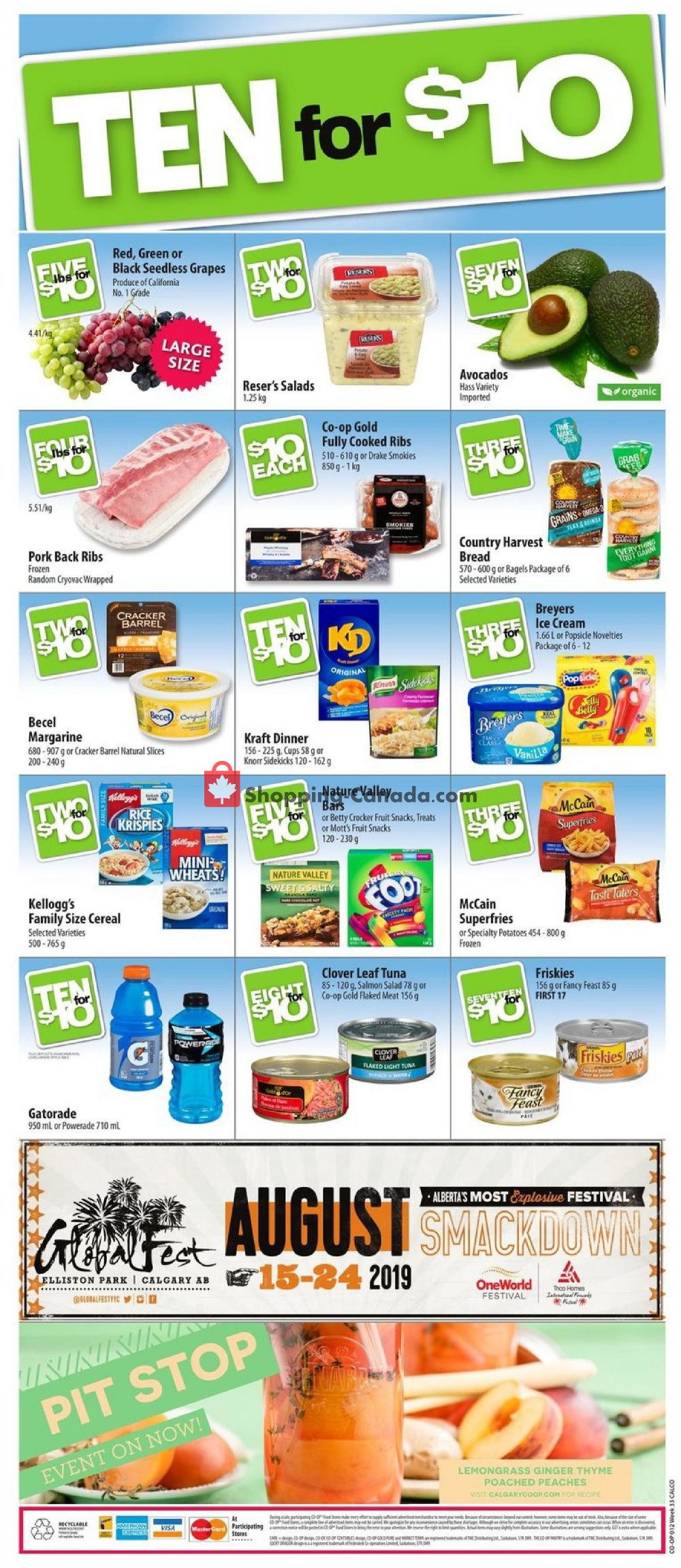 Calgary Co-op flyer from Thursday August 8, 2019 to Wednesday August 14, 2019 - page 2