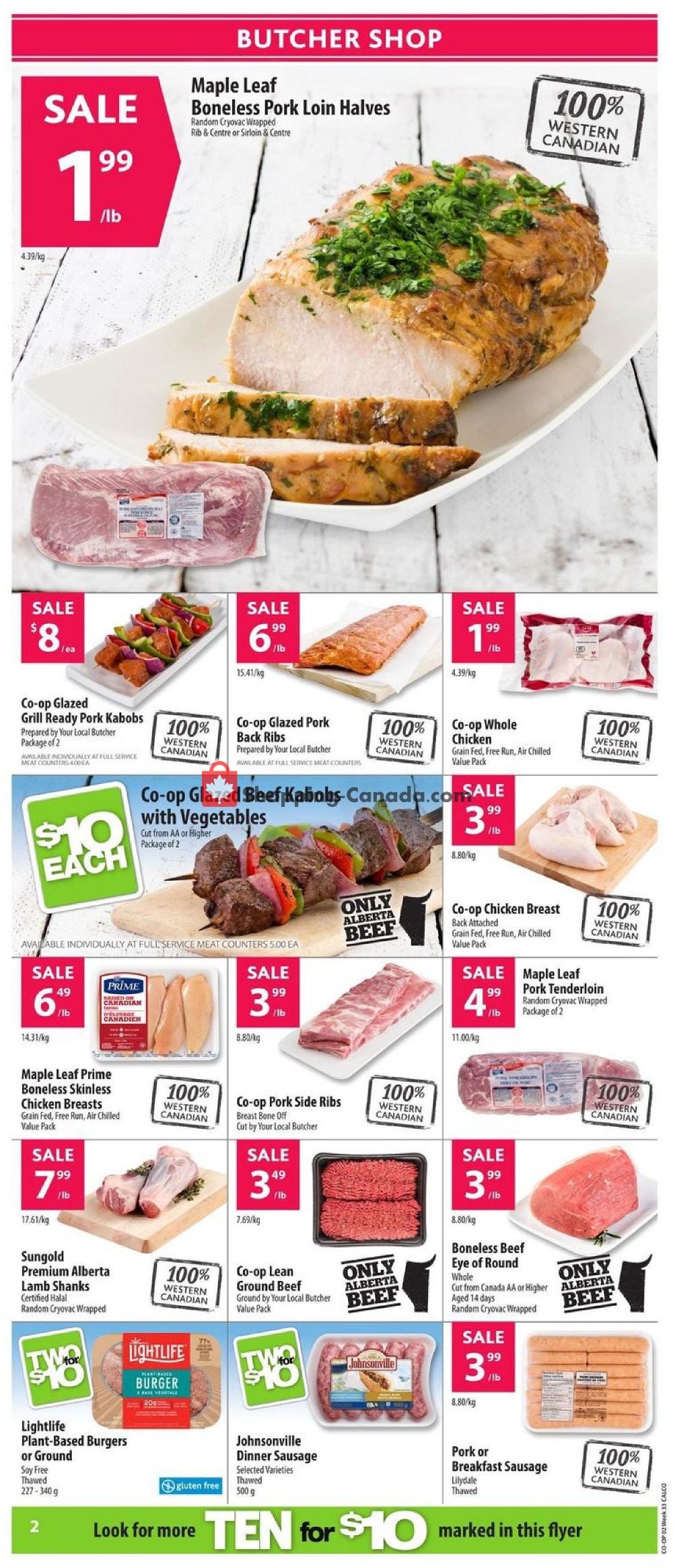 Calgary Co-op flyer from Thursday August 8, 2019 to Wednesday August 14, 2019 - page 3
