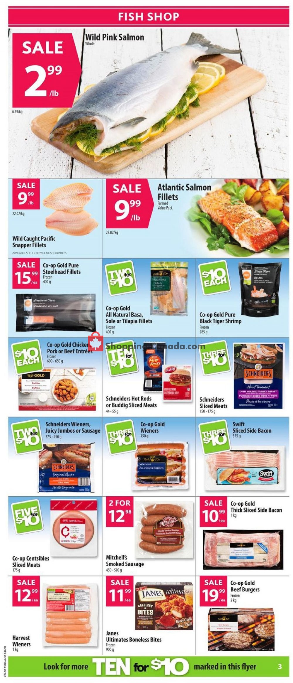 Calgary Co-op flyer from Thursday August 8, 2019 to Wednesday August 14, 2019 - page 4
