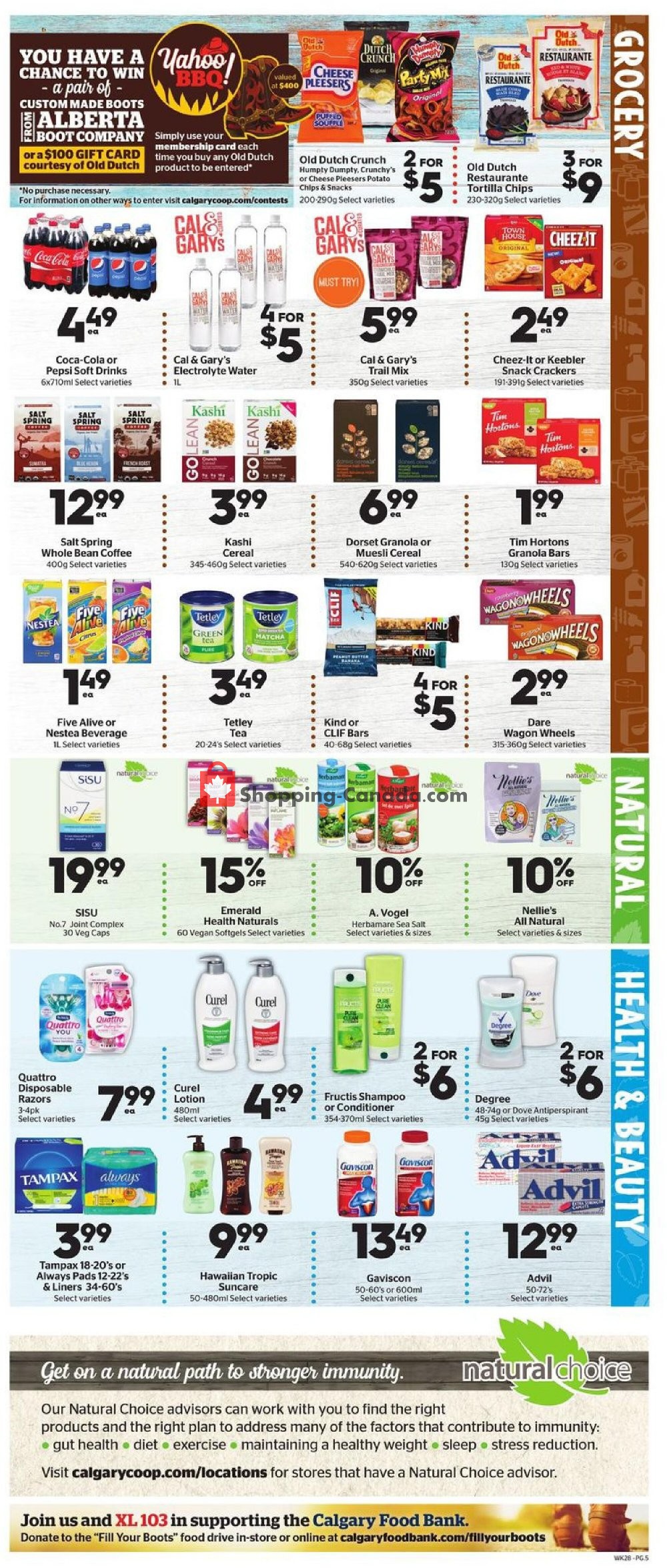 Calgary Co-op flyer from Thursday July 9, 2020 to Wednesday July 15, 2020 - page 7