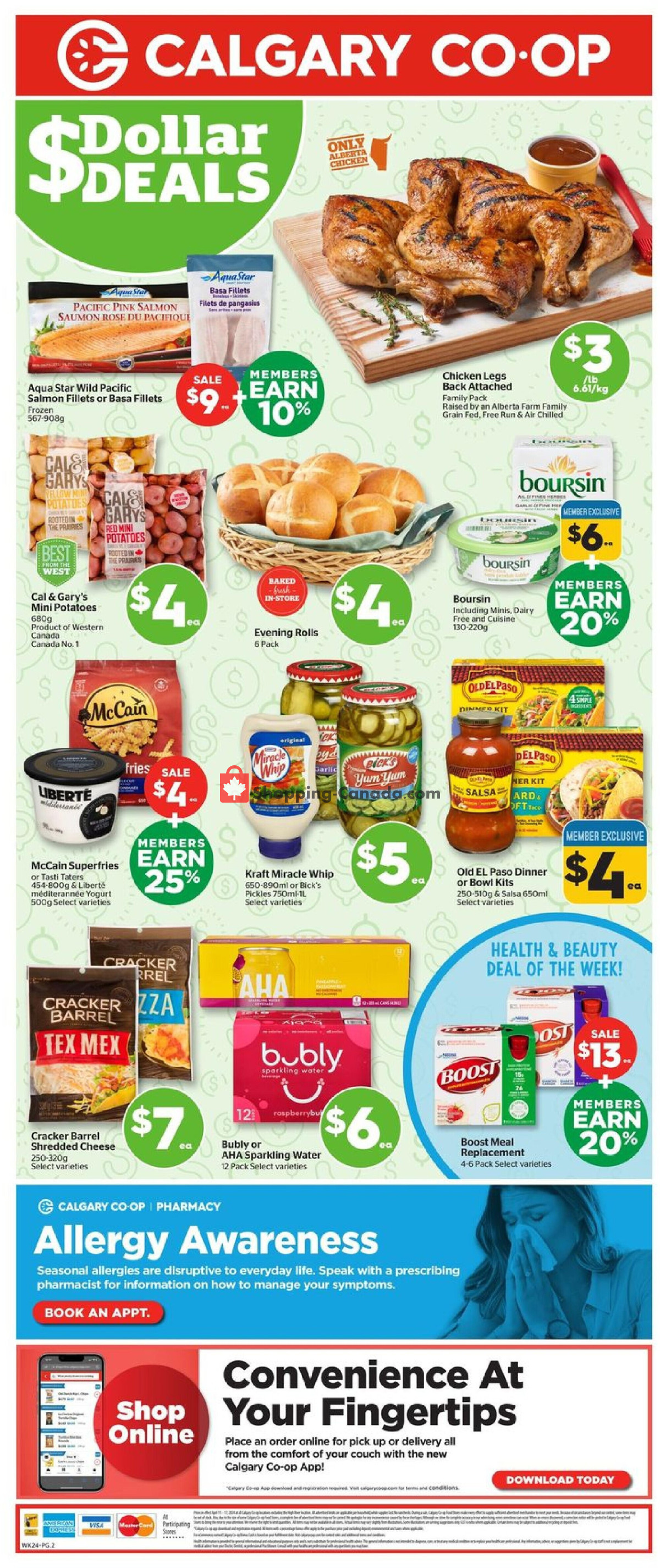 Calgary Co-op flyer from Thursday April 11, 2024 to Wednesday April 17, 2024 - page 2