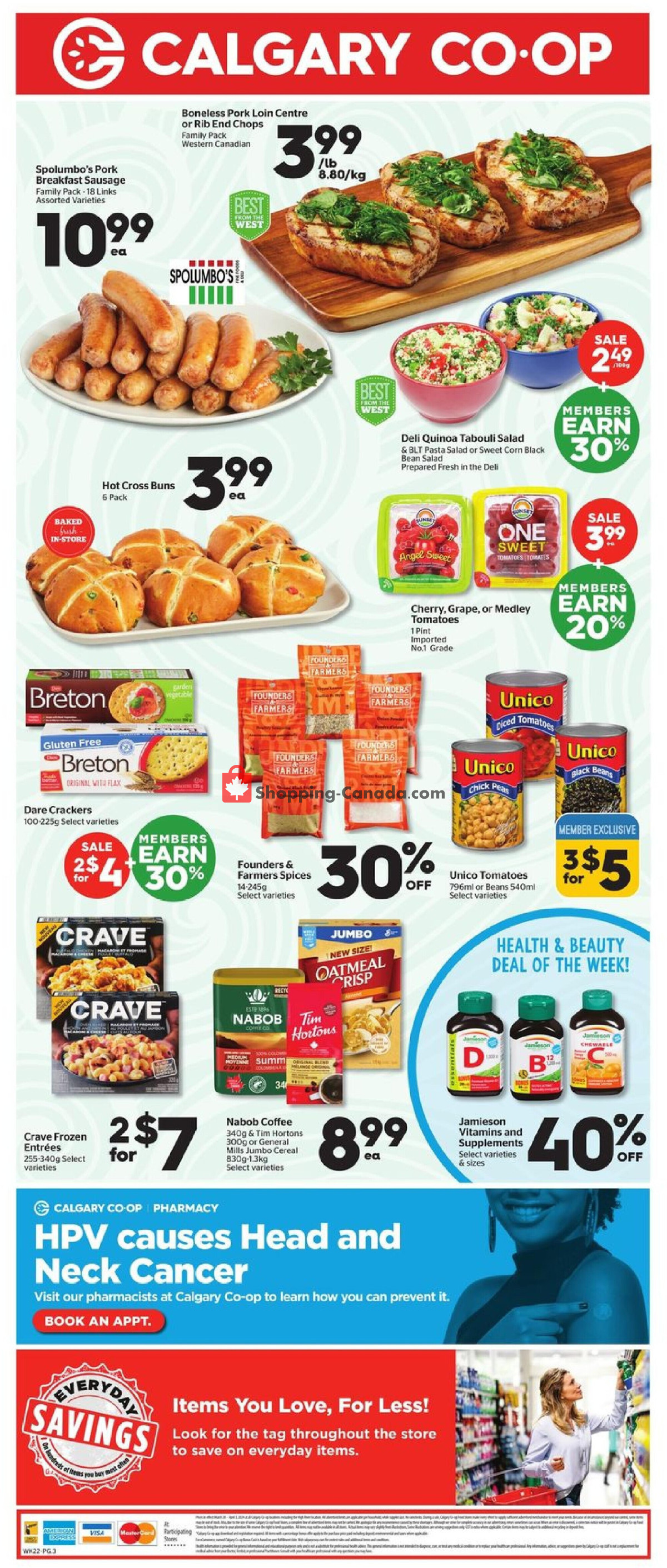 Calgary Co-op flyer from Thursday March 28, 2024 to Wednesday April 3, 2024 - page 3
