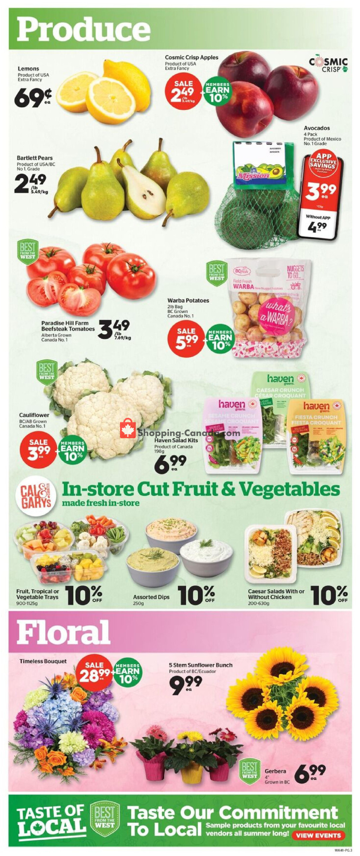 Calgary Co-op flyer from Thursday August 13, 2026 to Wednesday August 19, 2026 - page 3