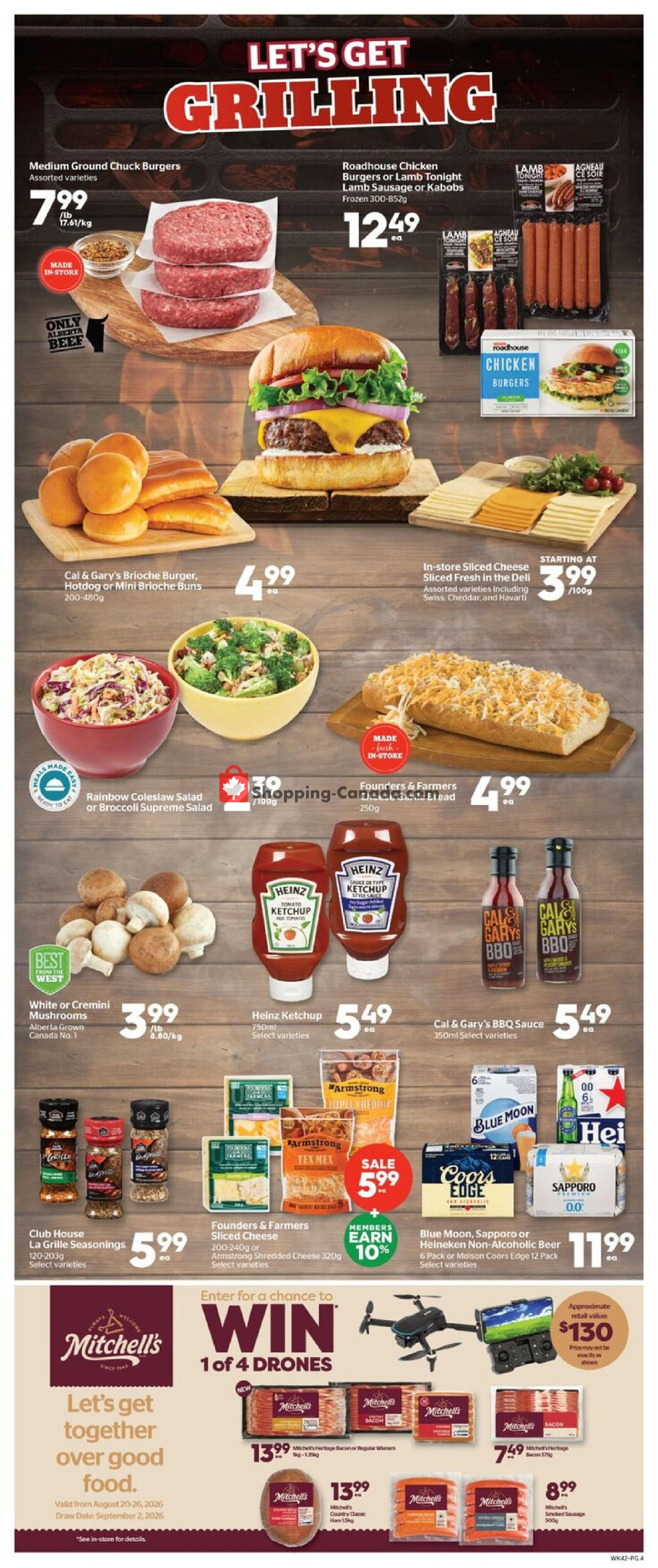 Calgary Co-op flyer from Thursday August 20, 2026 to Wednesday August 26, 2026 - page 4
