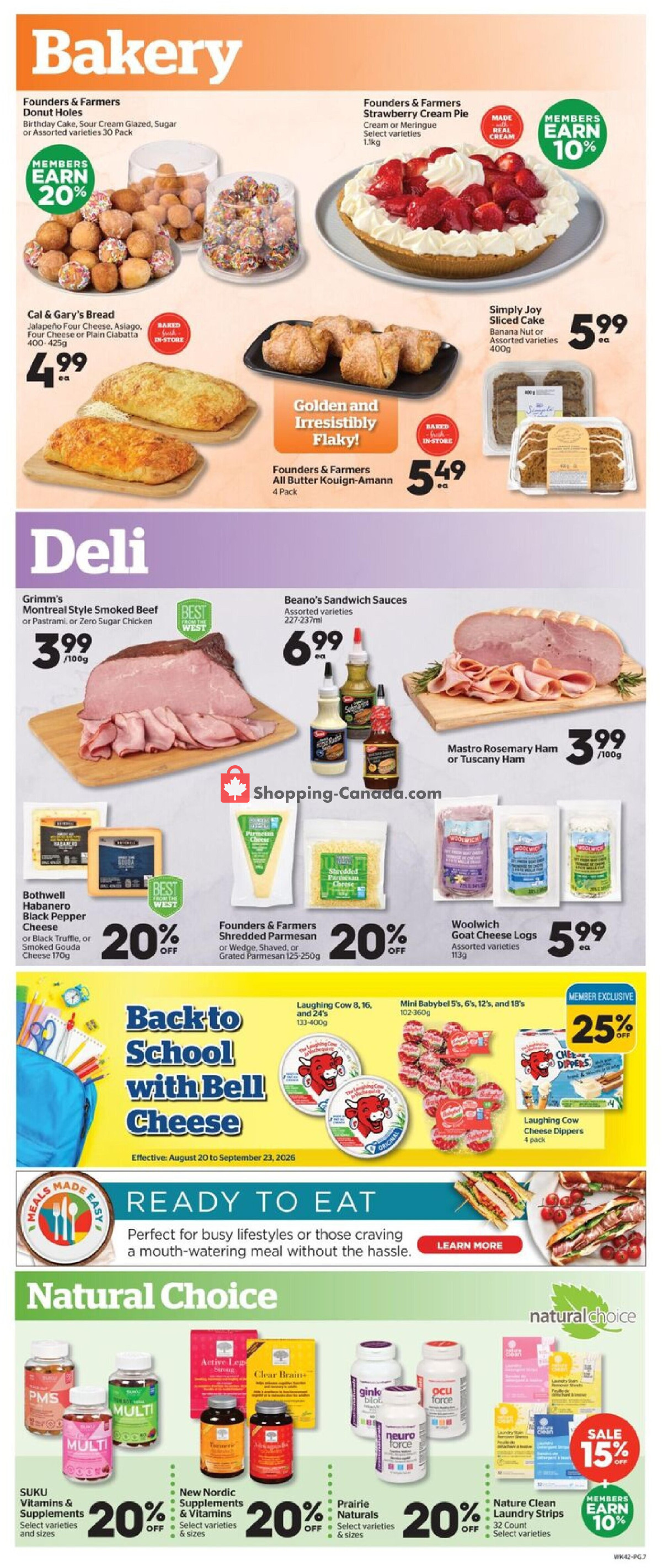 Calgary Co-op flyer from Thursday August 20, 2026 to Wednesday August 26, 2026 - page 7
