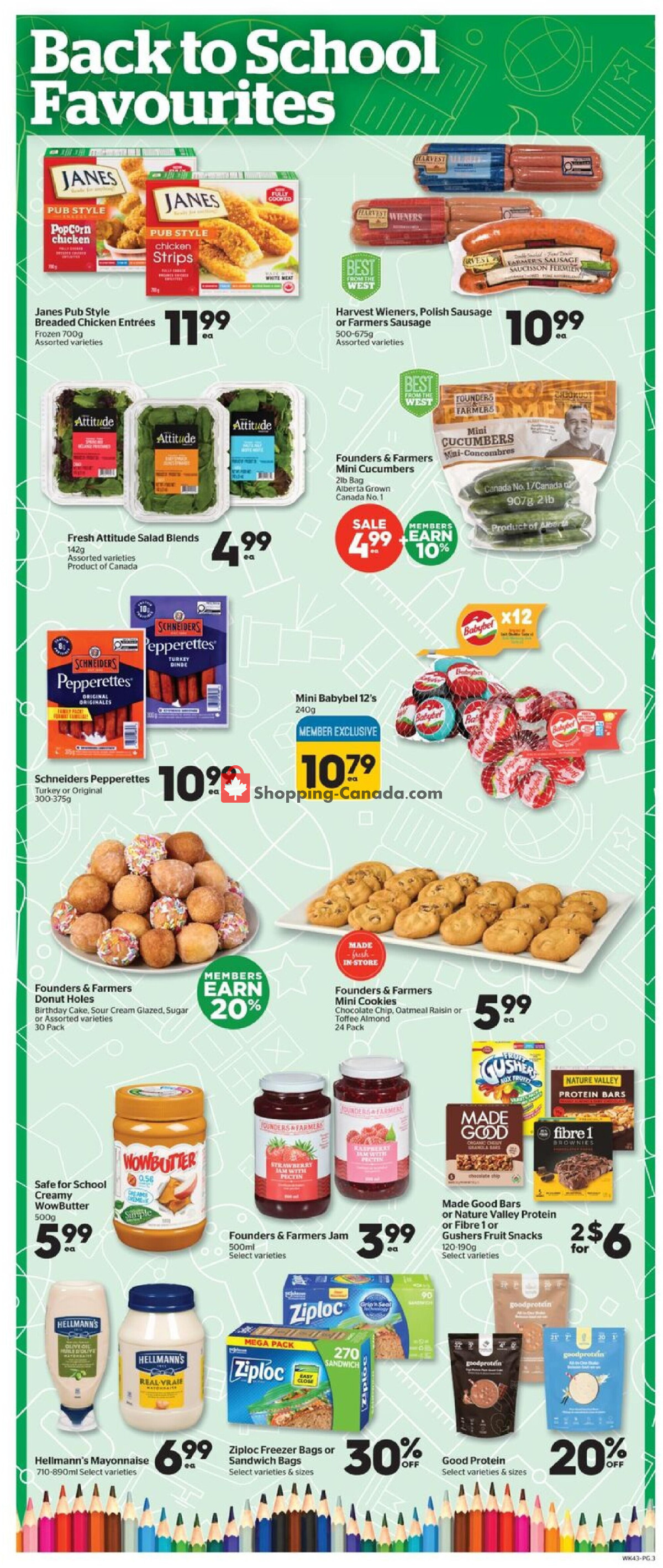 Calgary Co-op flyer from Thursday August 27, 2026 to Wednesday September 2, 2026 - page 3