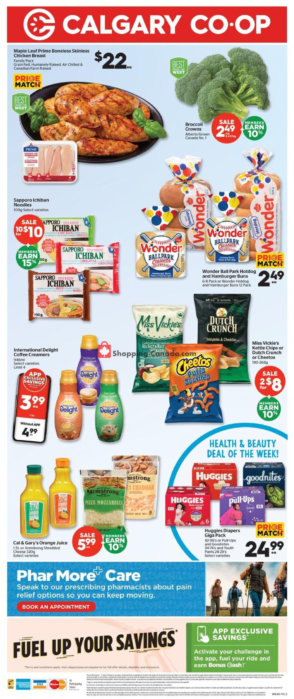 Calgary Co-op flyer from Thursday August 6, 2026 to Wednesday August 12, 2026 - page 2