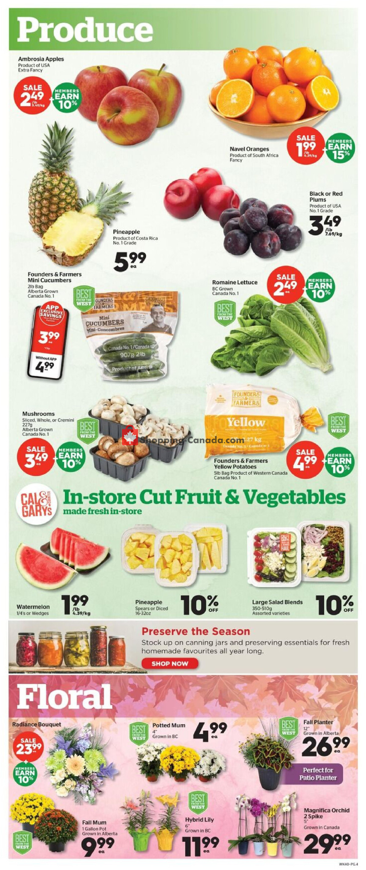 Calgary Co-op flyer from Thursday August 6, 2026 to Wednesday August 12, 2026 - page 4