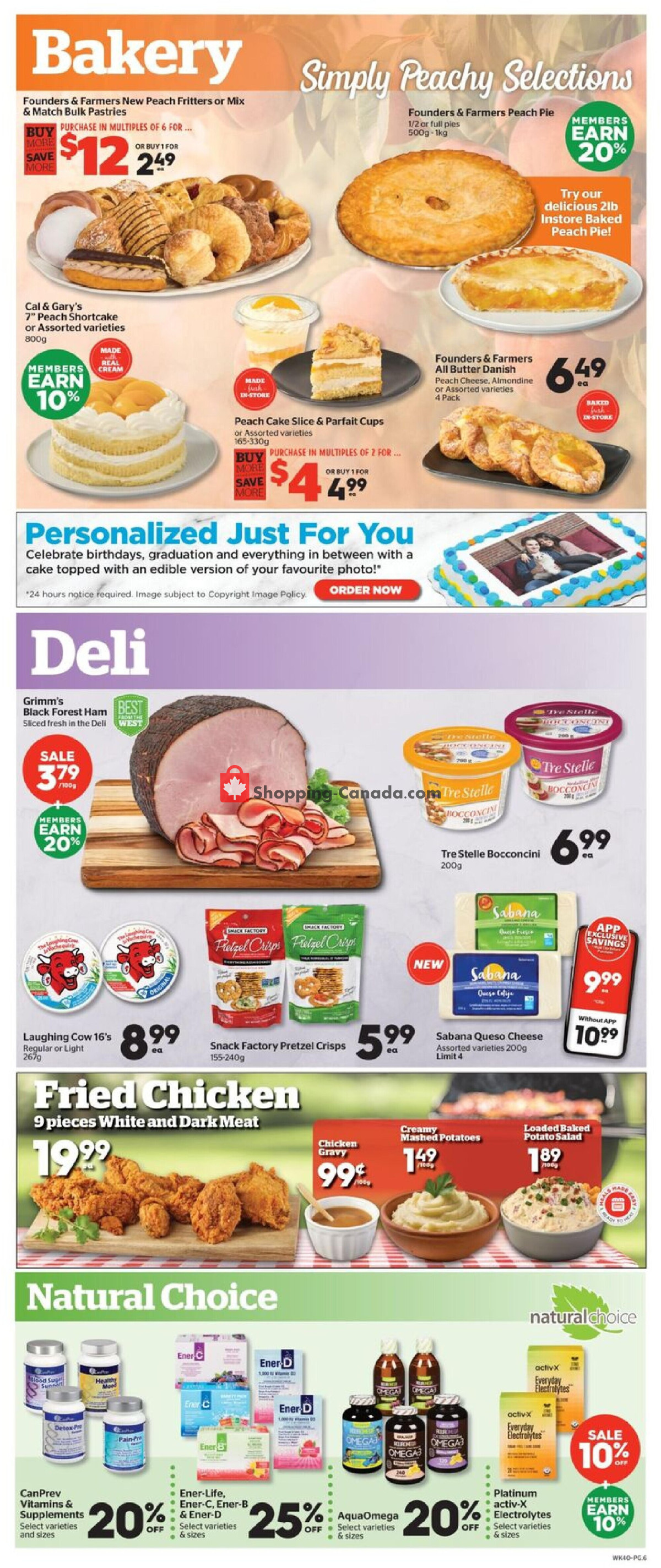 Calgary Co-op flyer from Thursday August 6, 2026 to Wednesday August 12, 2026 - page 6