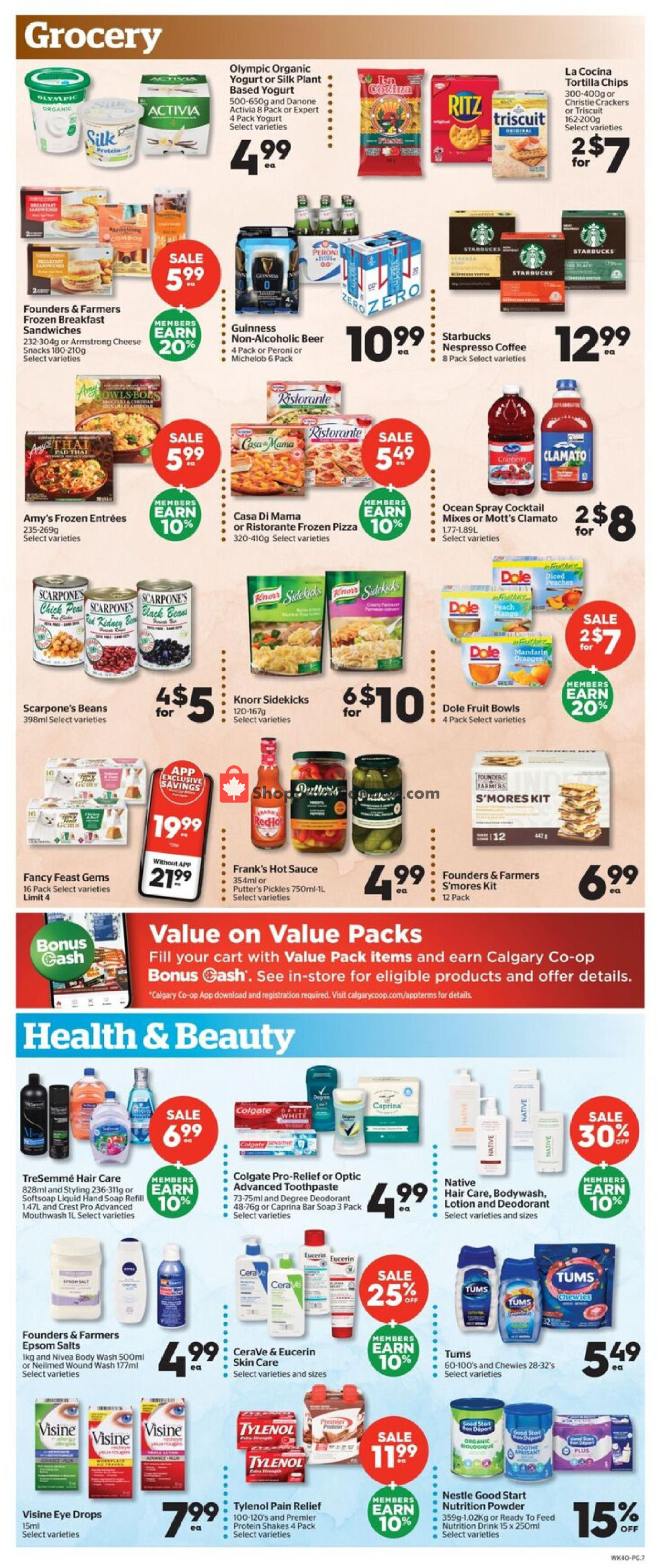 Calgary Co-op flyer from Thursday August 6, 2026 to Wednesday August 12, 2026 - page 7