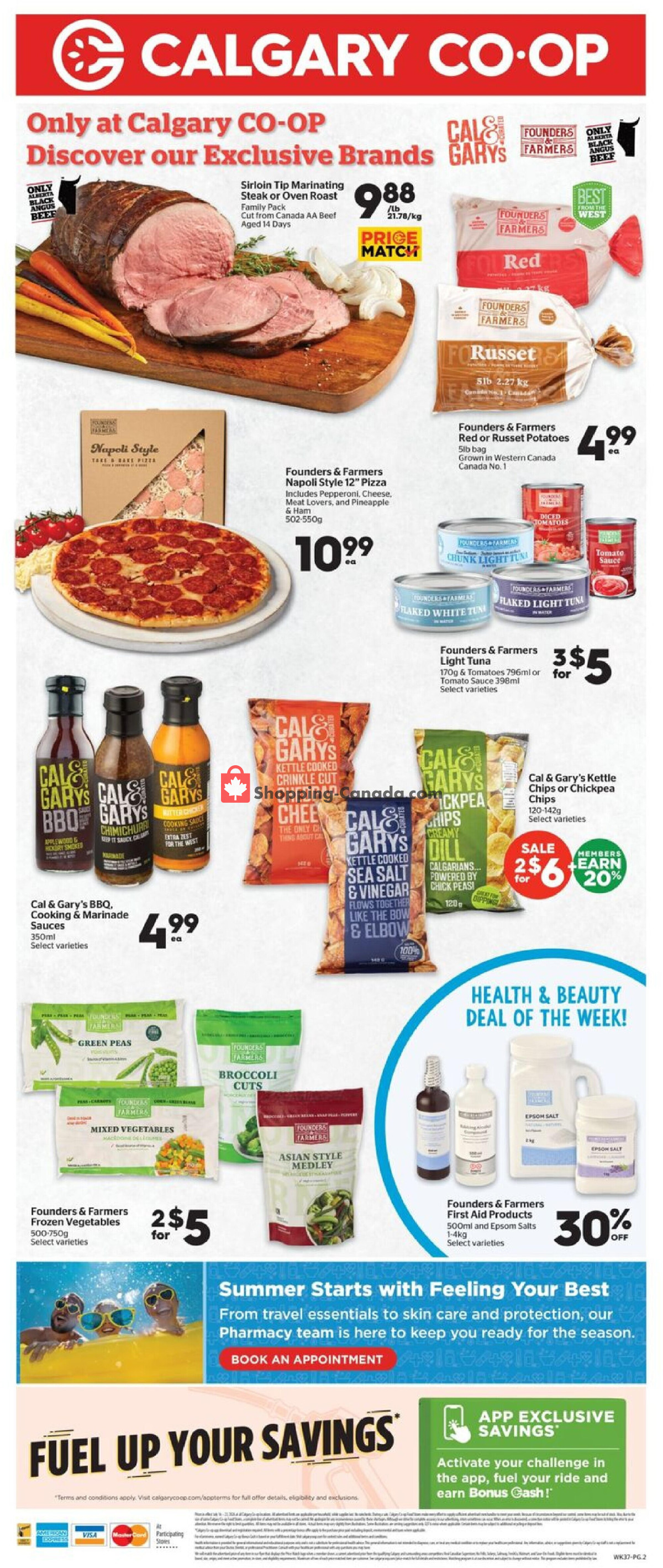 Calgary Co-op flyer from Thursday July 16, 2026 to Wednesday July 22, 2026 - page 2
