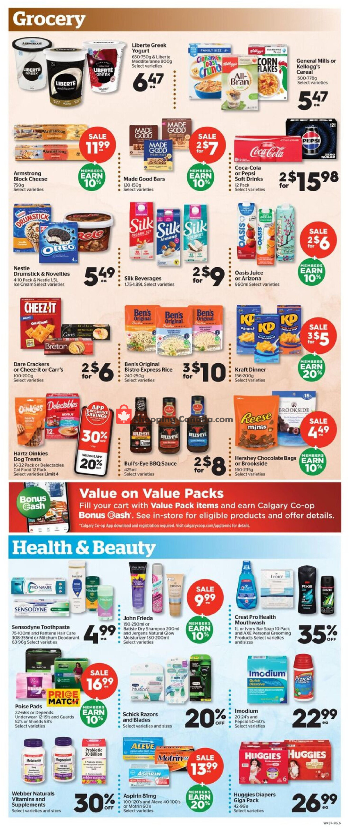 Calgary Co-op flyer from Thursday July 16, 2026 to Wednesday July 22, 2026 - page 6