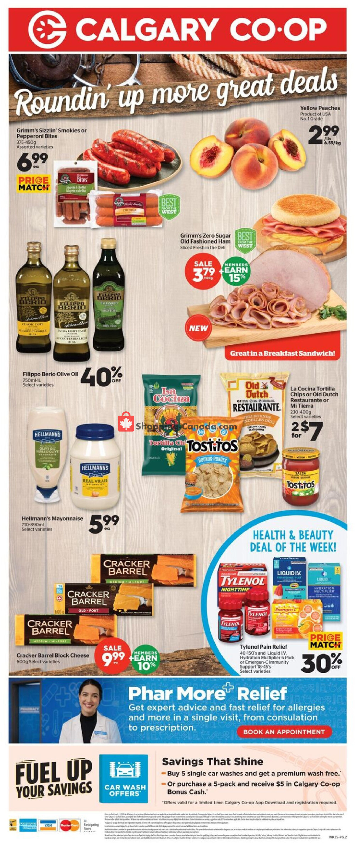 Calgary Co-op flyer from Thursday July 2, 2026 to Wednesday July 8, 2026 - page 2