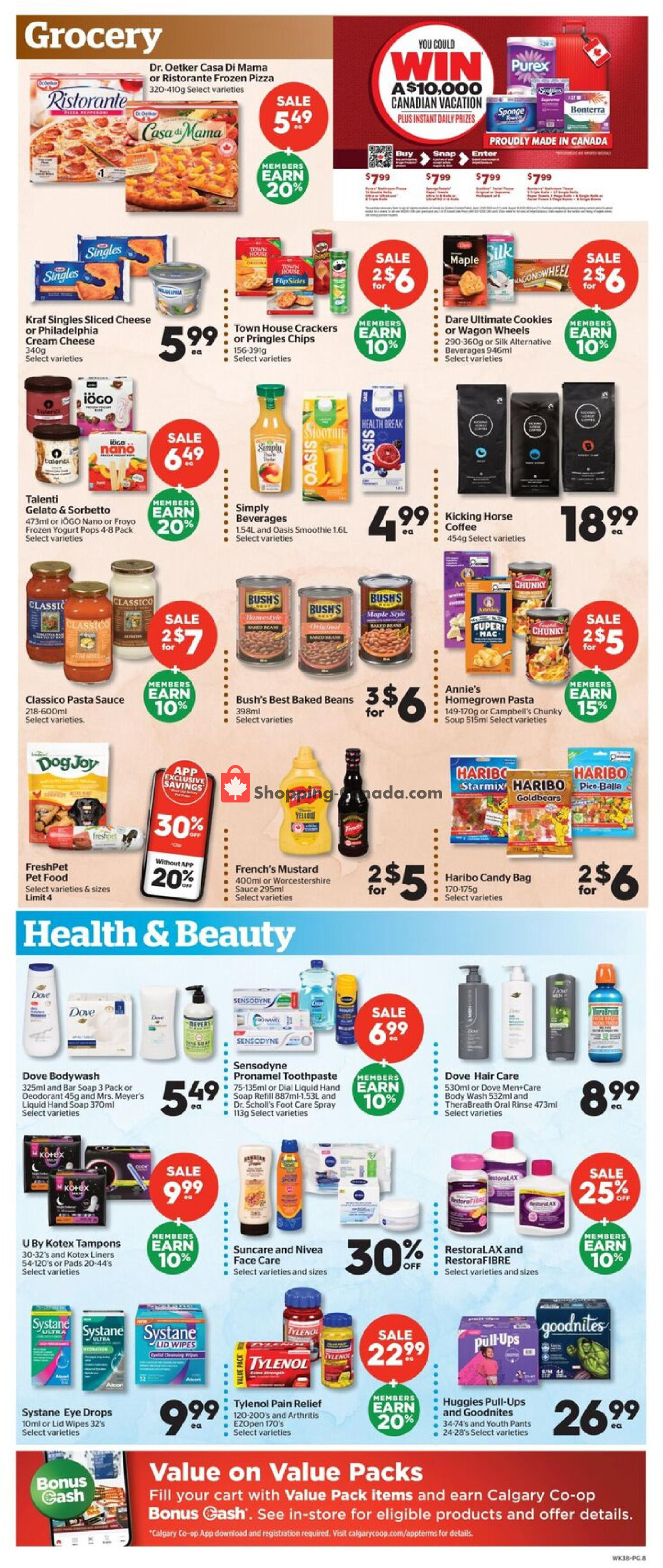 Calgary Co-op flyer from Thursday July 23, 2026 to Wednesday July 29, 2026 - page 8