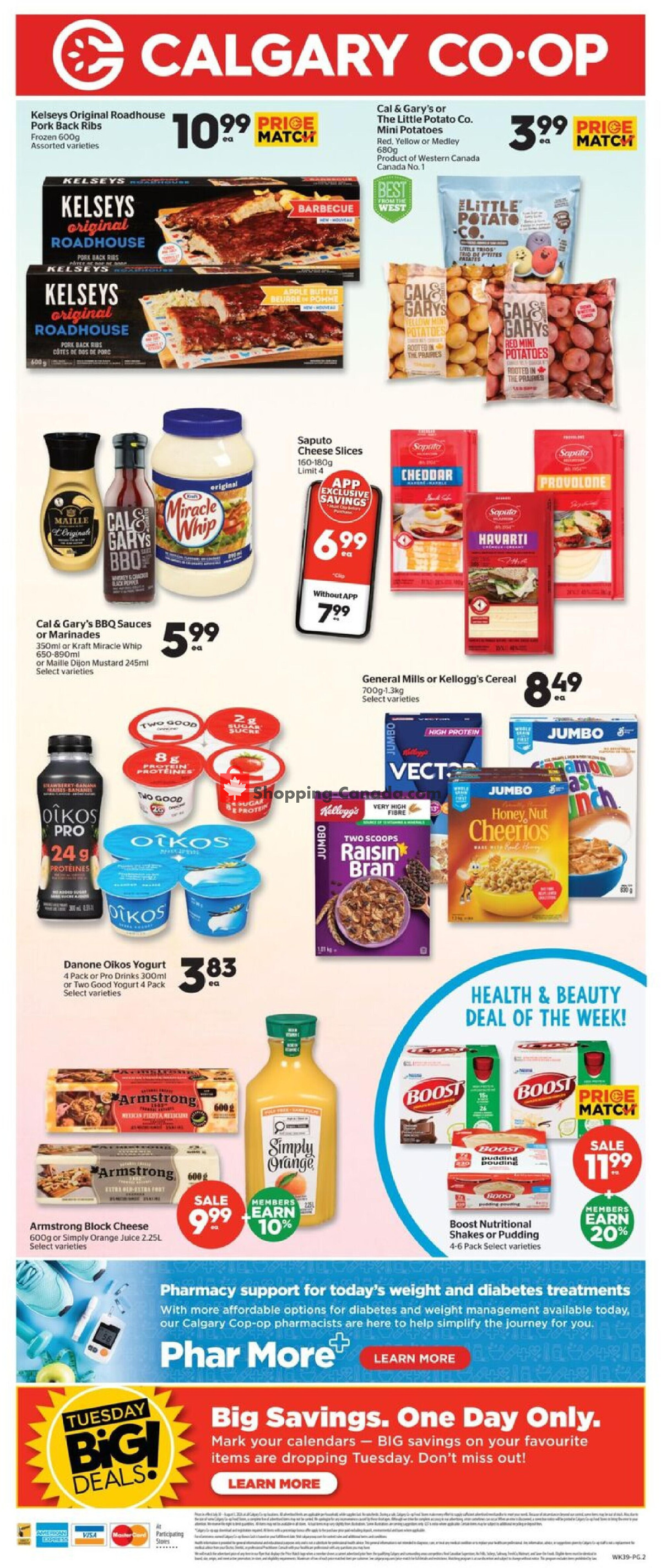 Calgary Co-op flyer from Thursday July 30, 2026 to Wednesday August 5, 2026 - page 2