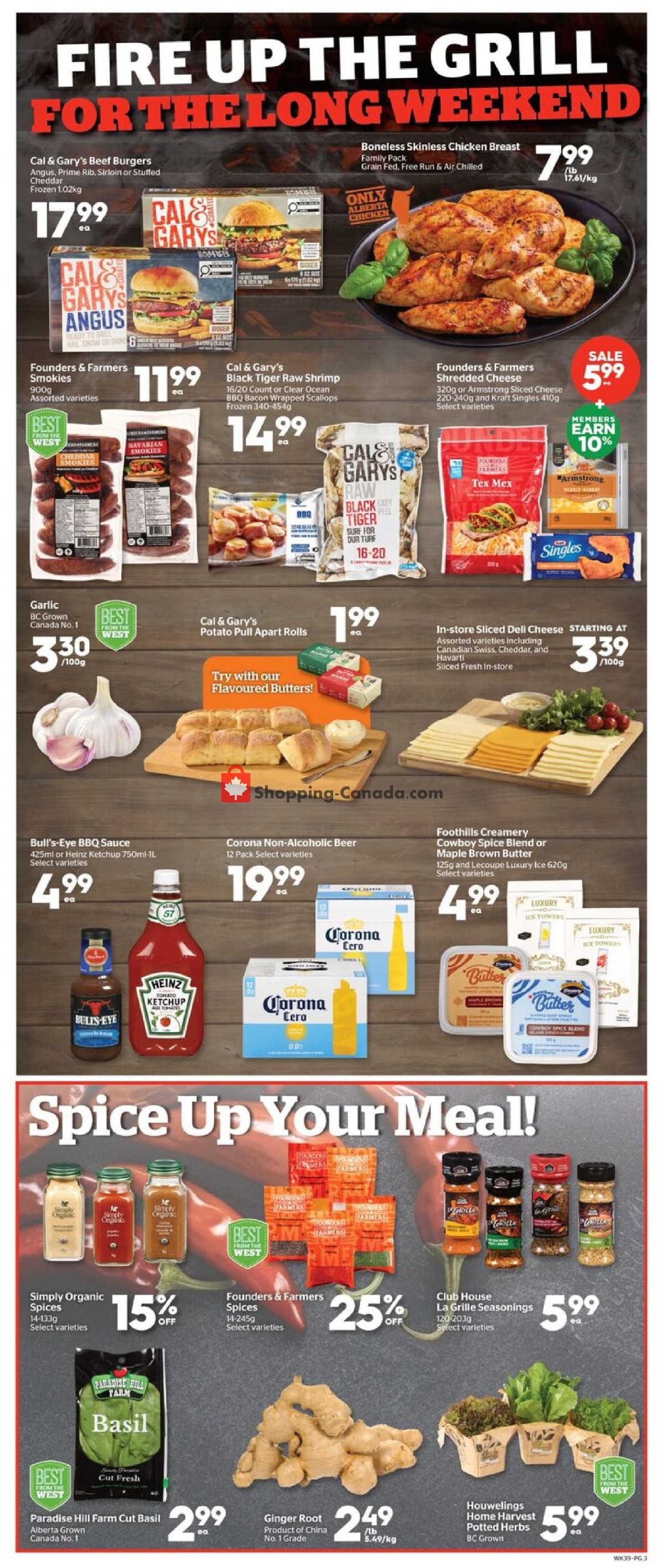 Calgary Co-op flyer from Thursday July 30, 2026 to Wednesday August 5, 2026 - page 3