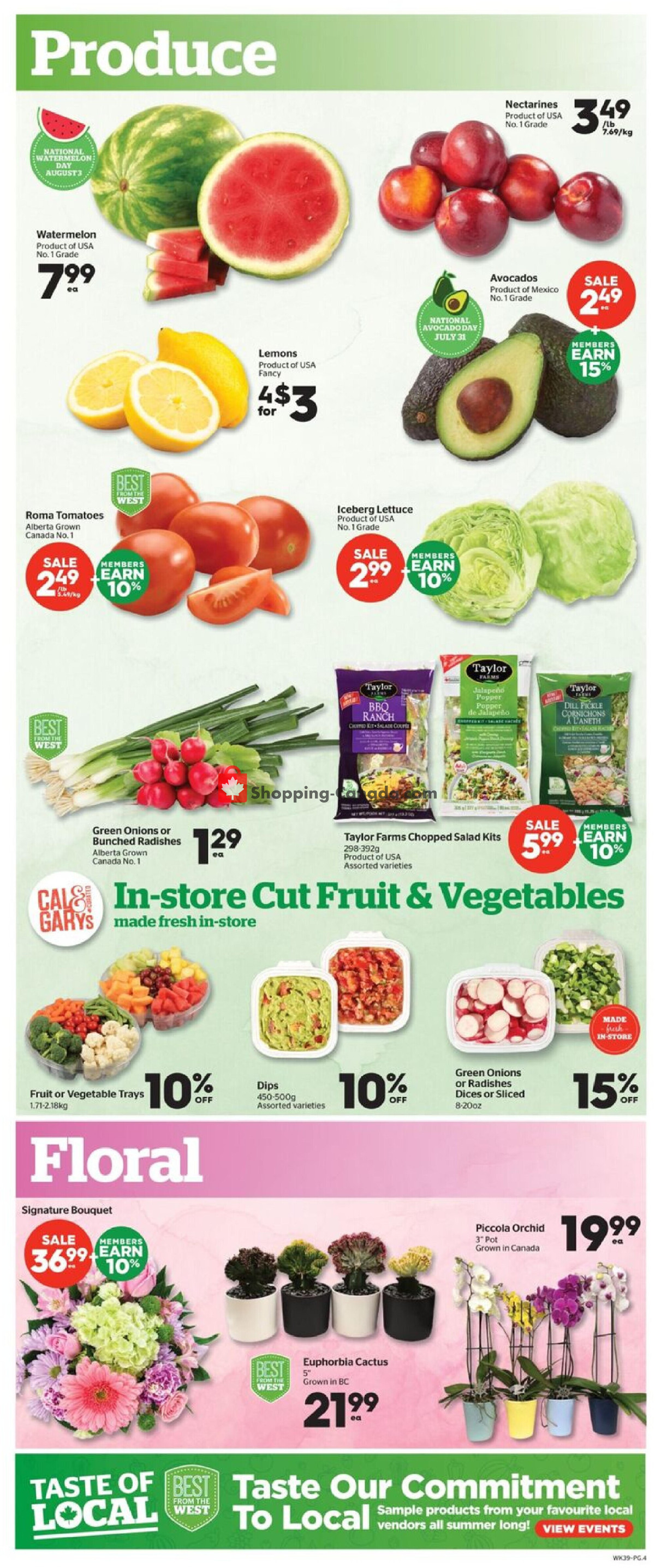 Calgary Co-op flyer from Thursday July 30, 2026 to Wednesday August 5, 2026 - page 4
