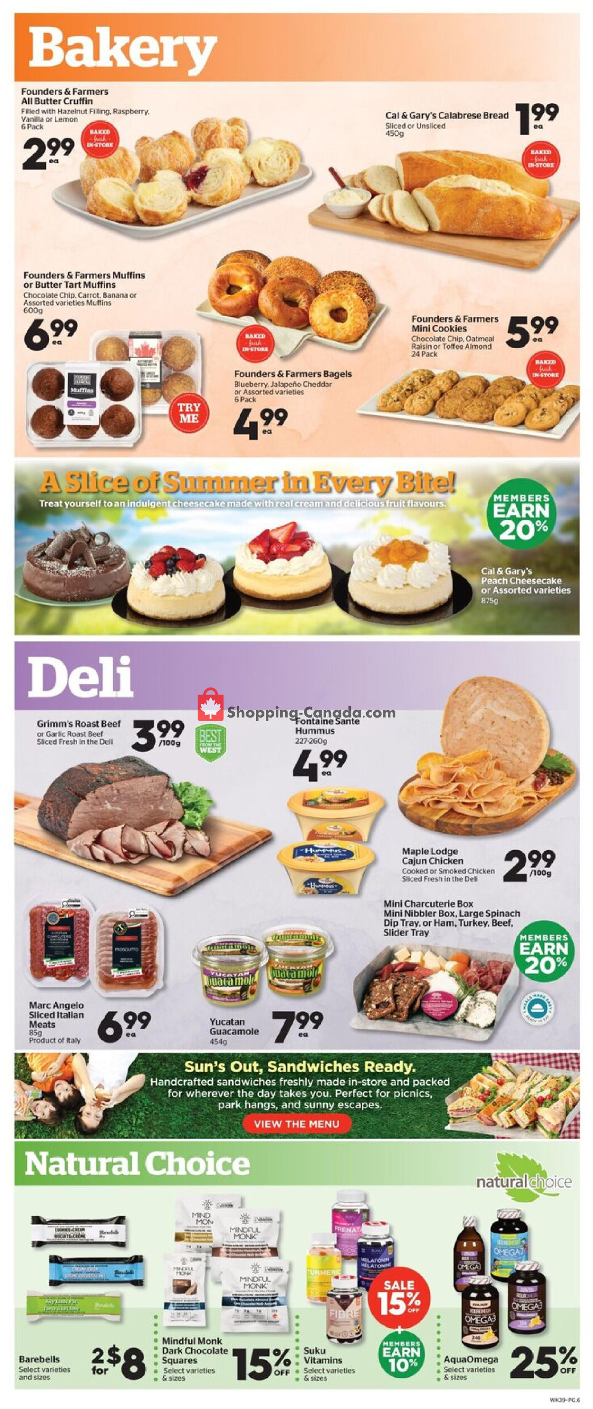 Calgary Co-op flyer from Thursday July 30, 2026 to Wednesday August 5, 2026 - page 6