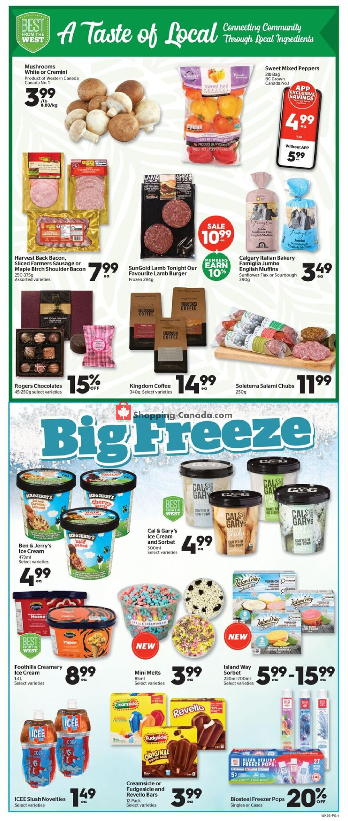Calgary Co-op flyer from Thursday July 9, 2026 to Wednesday July 15, 2026 - page 4