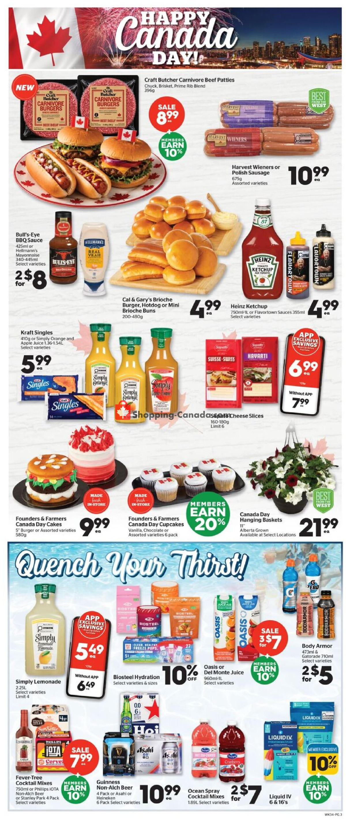 Calgary Co-op flyer from Thursday June 25, 2026 to Wednesday July 1, 2026 - page 3