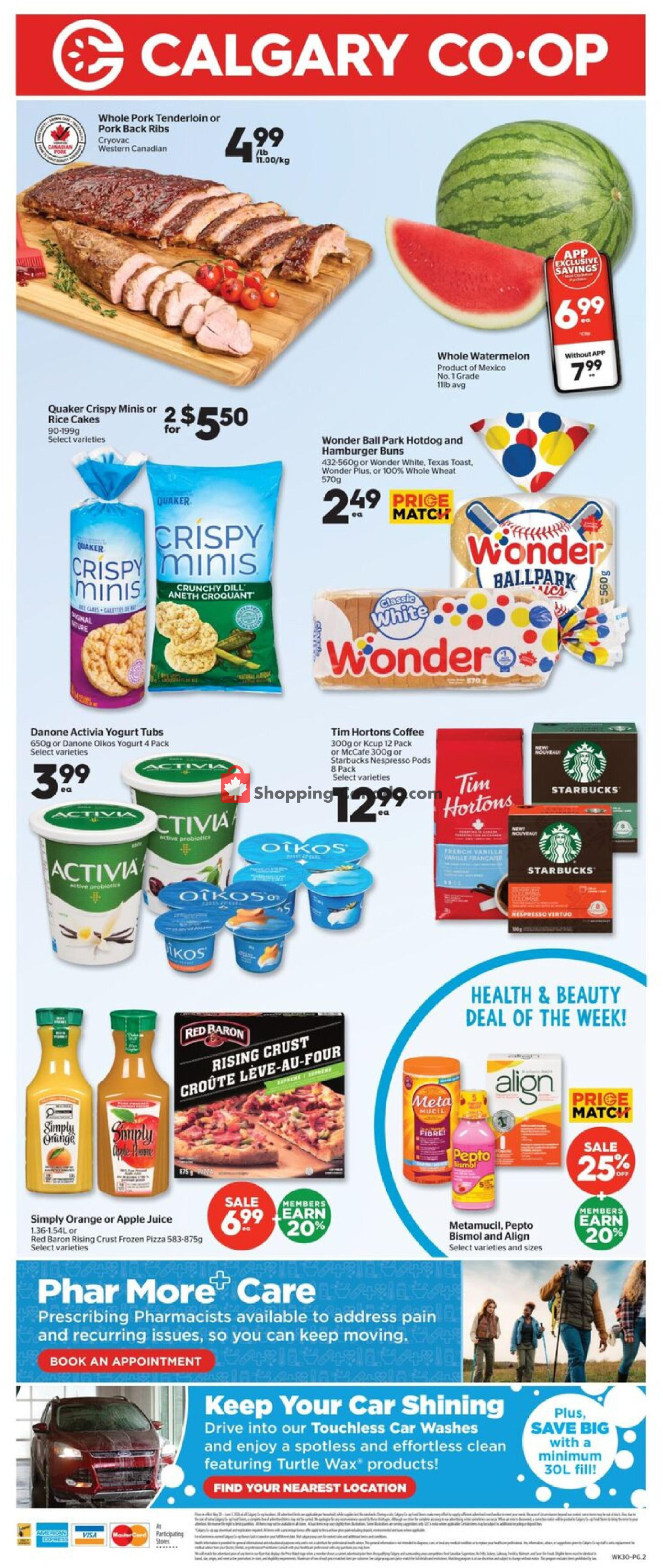 Calgary Co-op flyer from Thursday May 28, 2026 to Wednesday June 3, 2026 - page 2