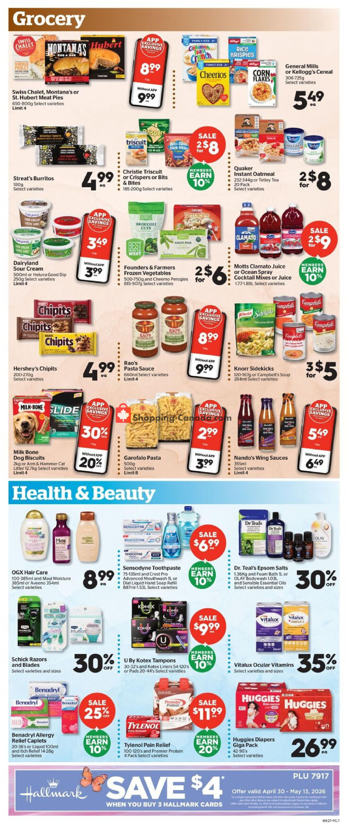 Calgary Co-op flyer from Thursday May 7, 2026 to Wednesday May 13, 2026 - page 7