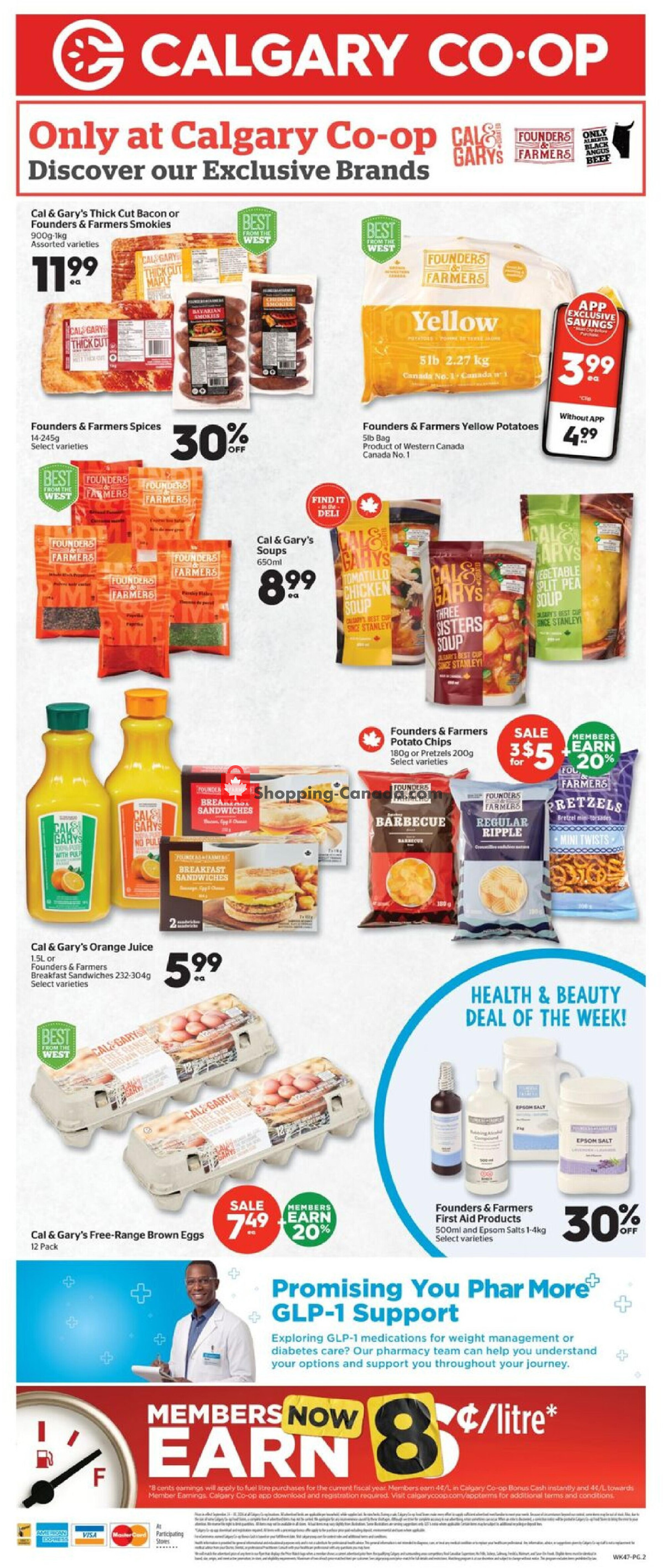 Calgary Co-op flyer from Thursday September 24, 2026 to Wednesday September 30, 2026 - page 2