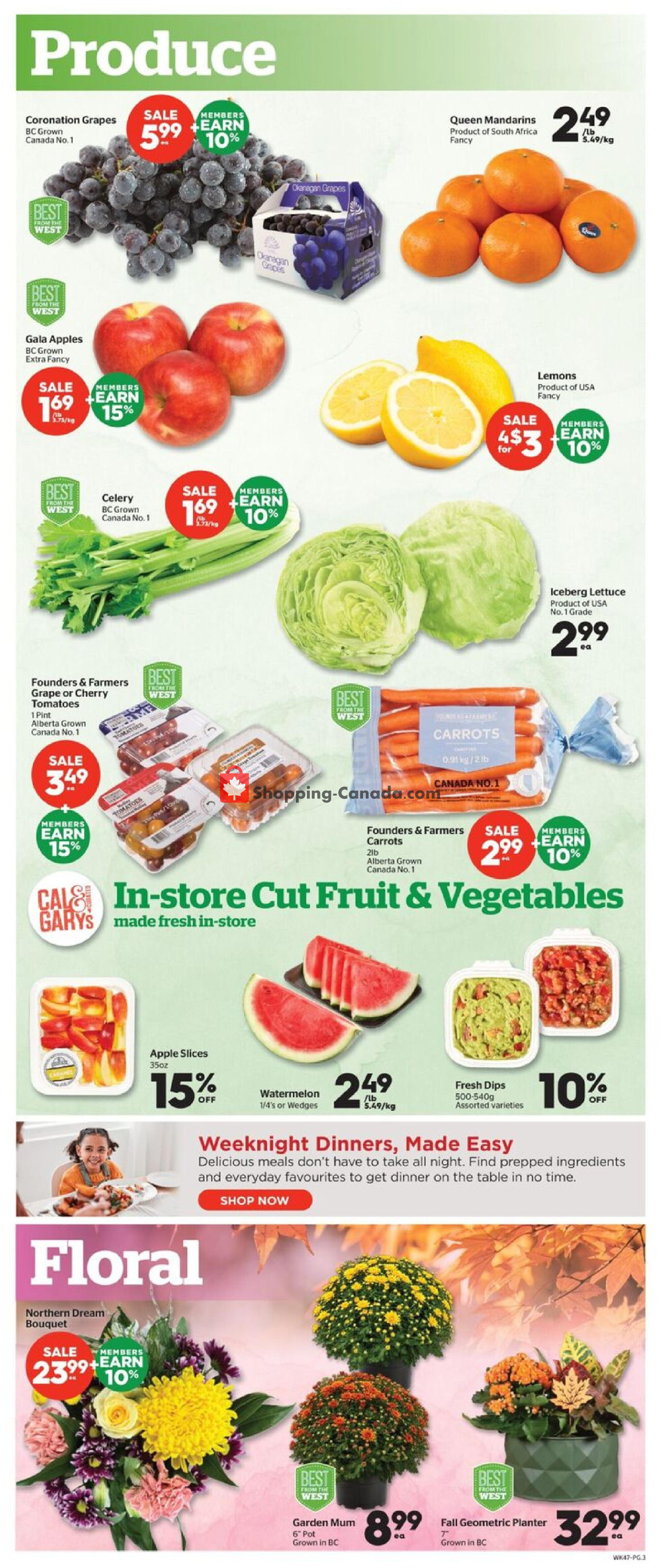 Calgary Co-op flyer from Thursday September 24, 2026 to Wednesday September 30, 2026 - page 3
