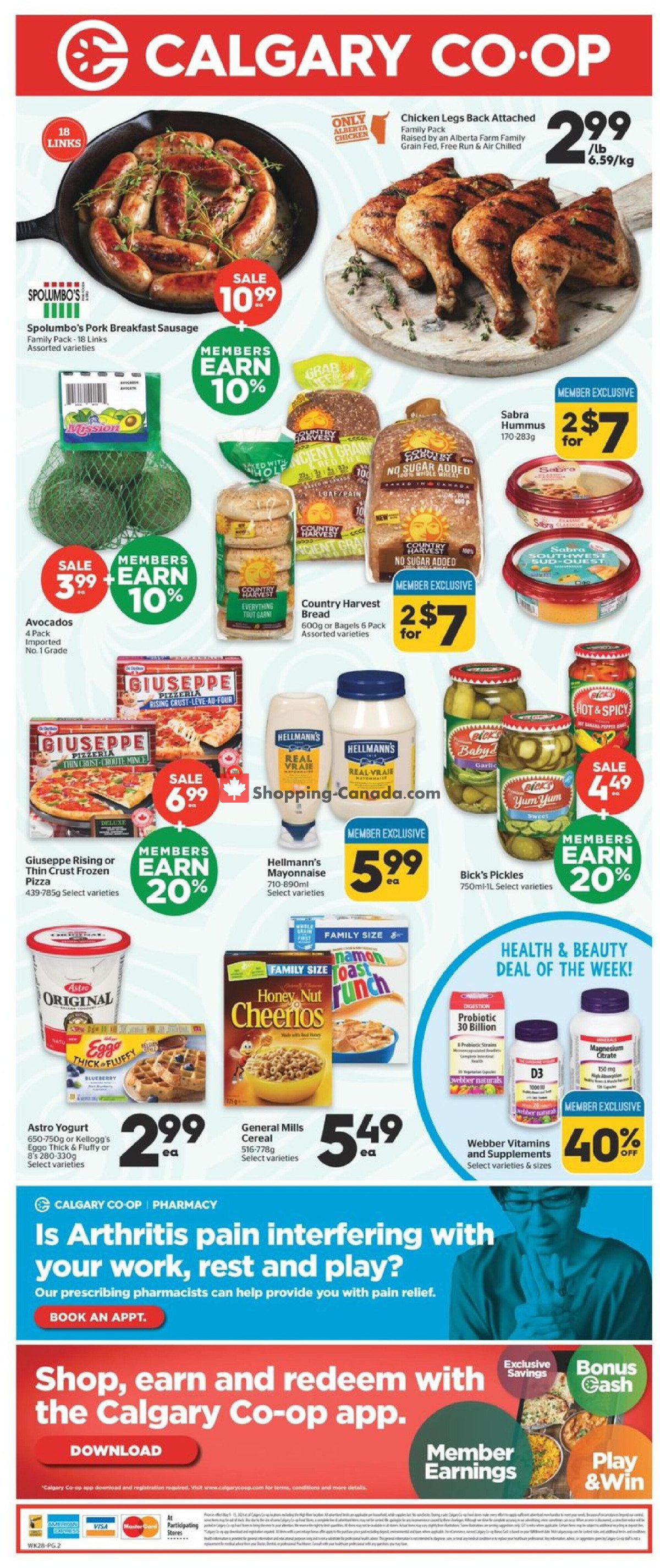 Calgary Co-op flyer from Thursday May 9, 2024 to Wednesday May 15, 2024 - page 2