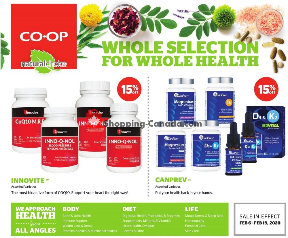 Calgary Co-op flyer from Thursday February 6, 2020 to Wednesday February 19, 2020 - page 1