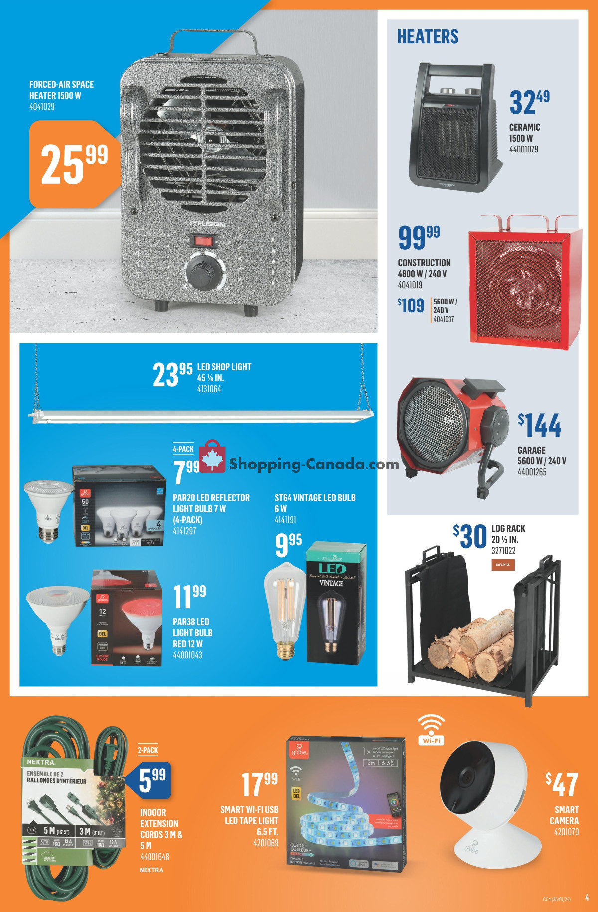 Canac flyer from Thursday January 25, 2024 to Wednesday January 31, 2024 - page 4