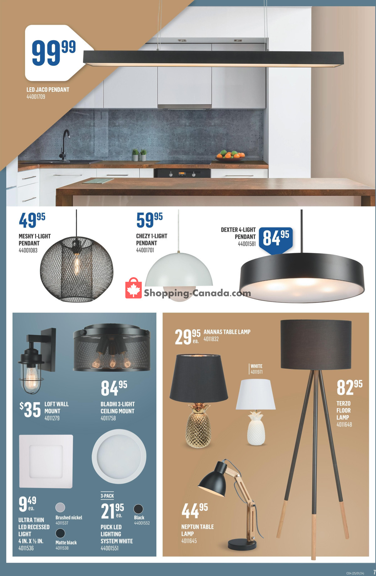 Canac flyer from Thursday January 25, 2024 to Wednesday January 31, 2024 - page 7