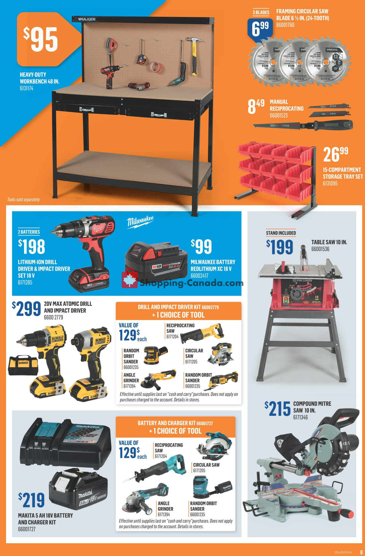 Canac flyer from Thursday January 25, 2024 to Wednesday January 31, 2024 - page 8