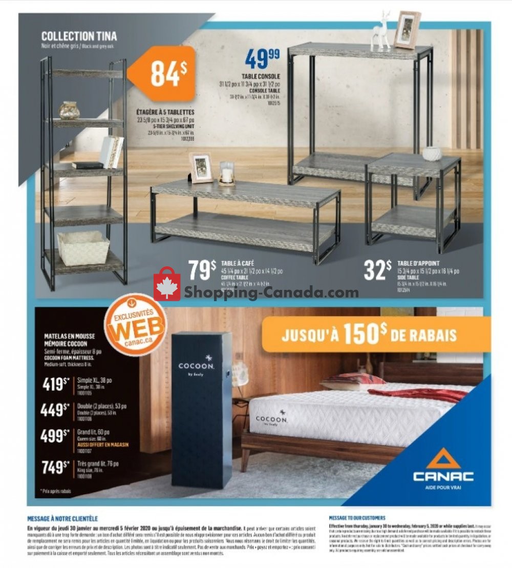Canac flyer from Thursday January 30, 2020 to Wednesday February 5, 2020 - page 6