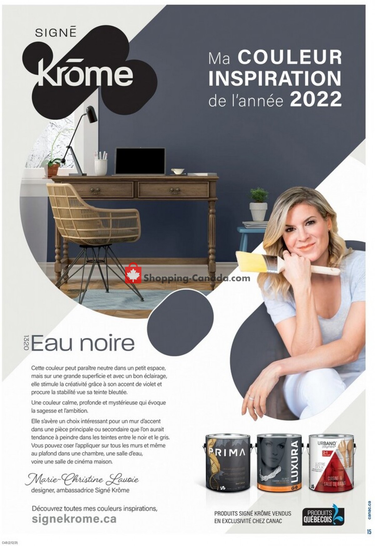 Canac flyer from Thursday December 2, 2021 to Wednesday December 8, 2021 - page 15