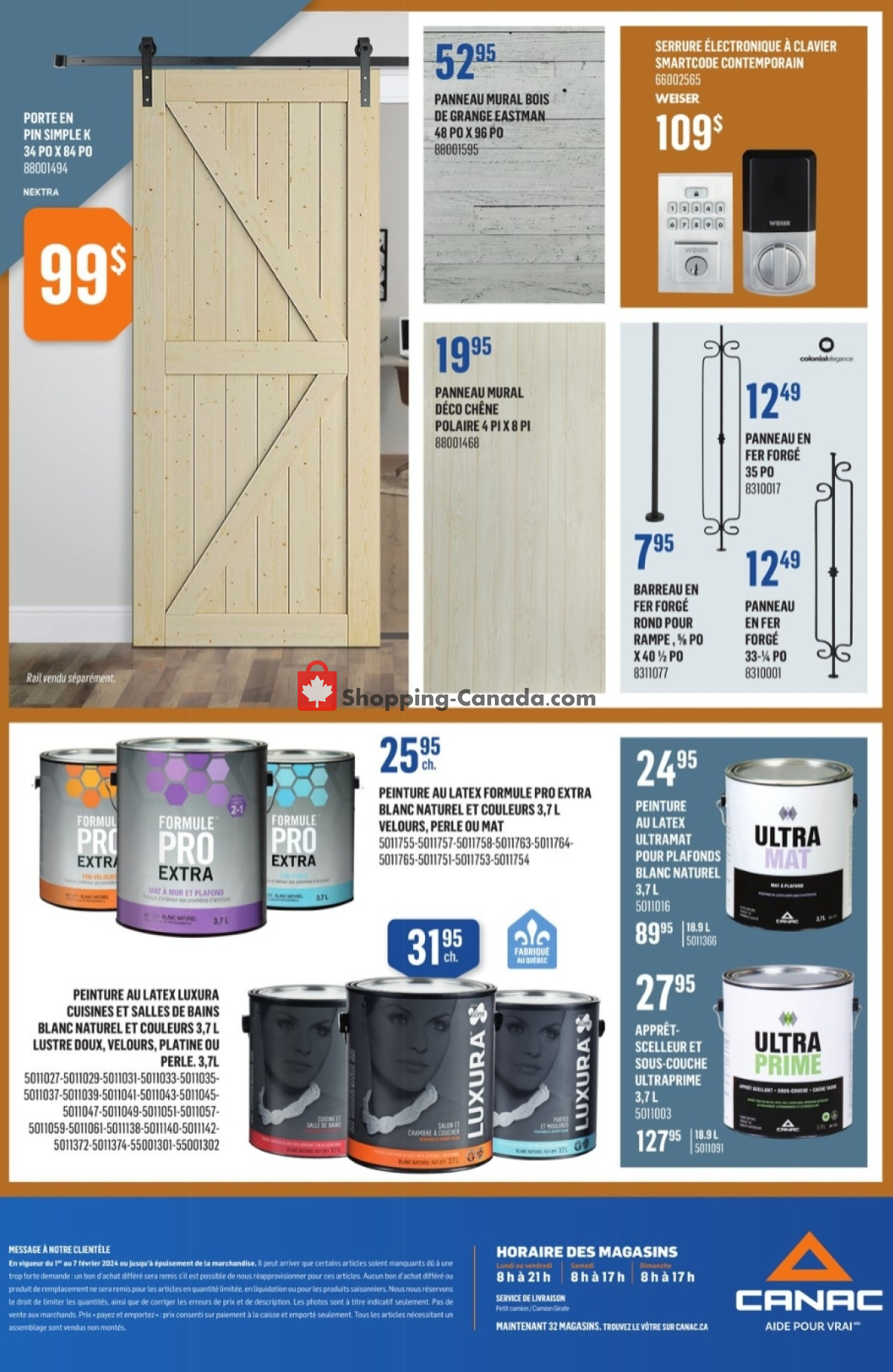 Canac flyer from Thursday February 1, 2024 to Wednesday February 7, 2024 - page 10