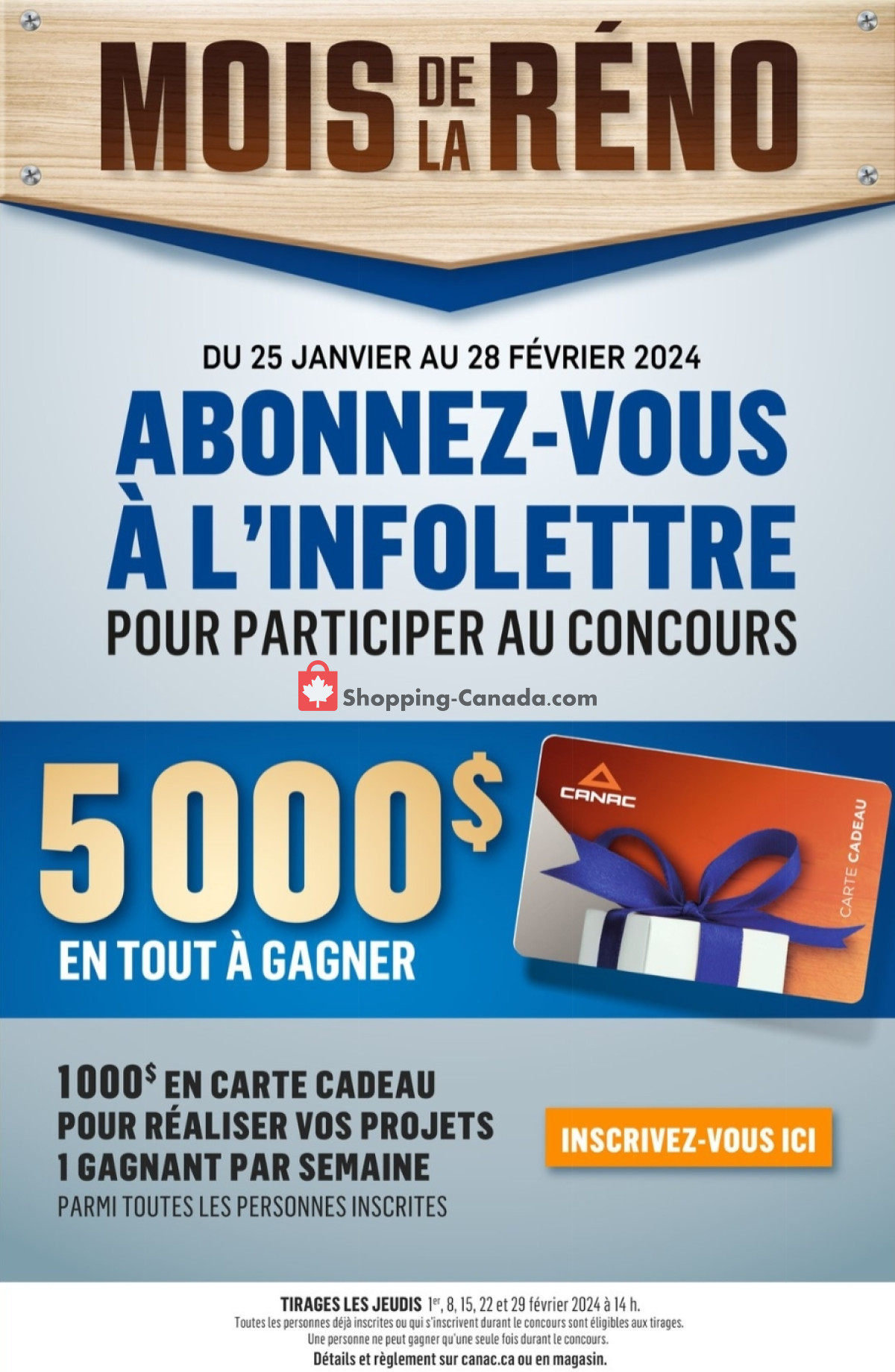 Canac flyer from Thursday February 1, 2024 to Wednesday February 7, 2024 - page 11