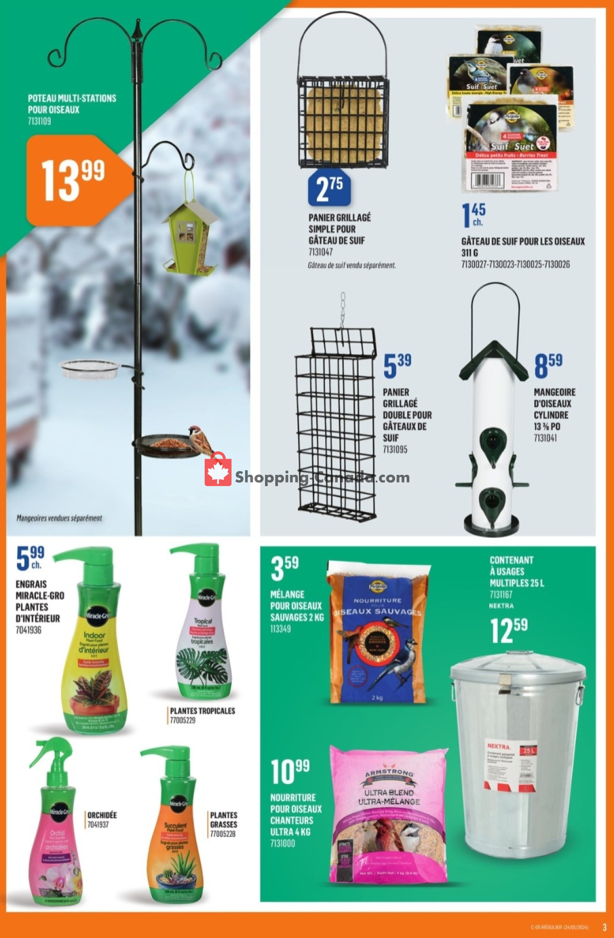 Canac flyer from Thursday February 1, 2024 to Wednesday February 7, 2024 - page 3