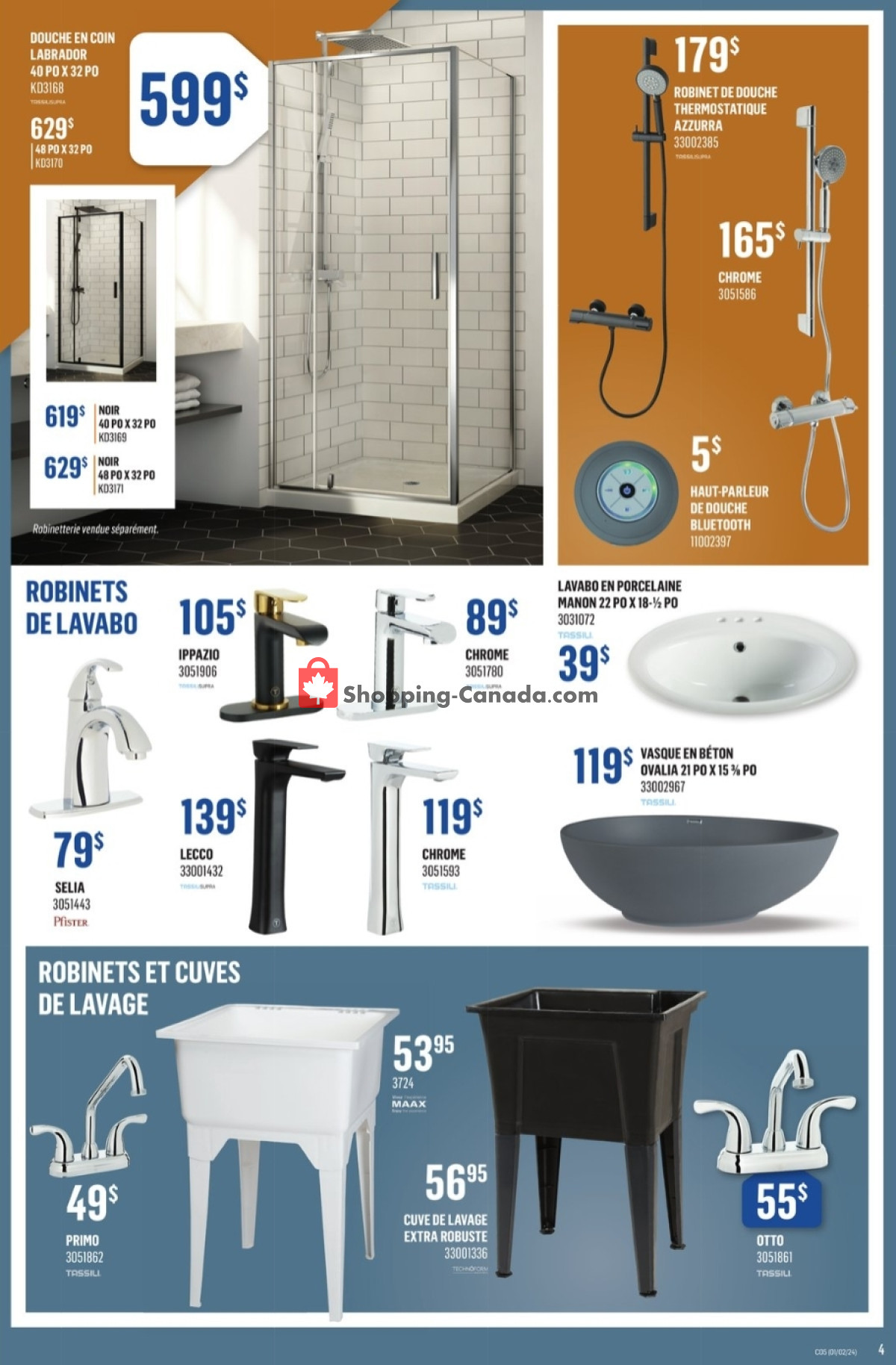 Canac flyer from Thursday February 1, 2024 to Wednesday February 7, 2024 - page 4